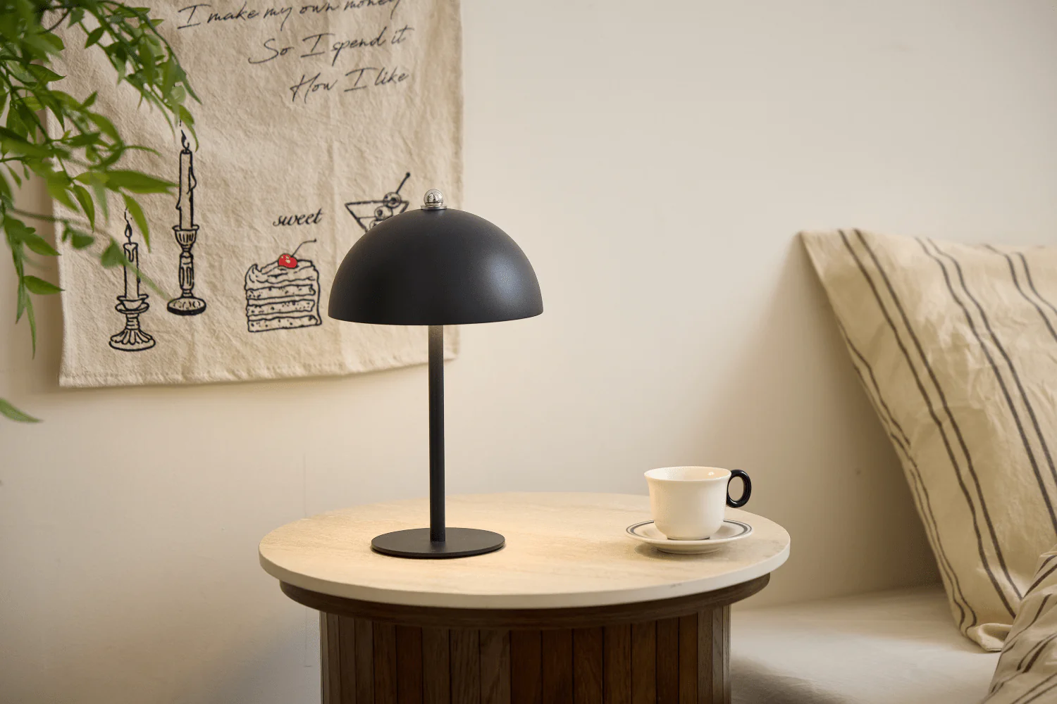Lampe à poser Bloom Noir - Image 4