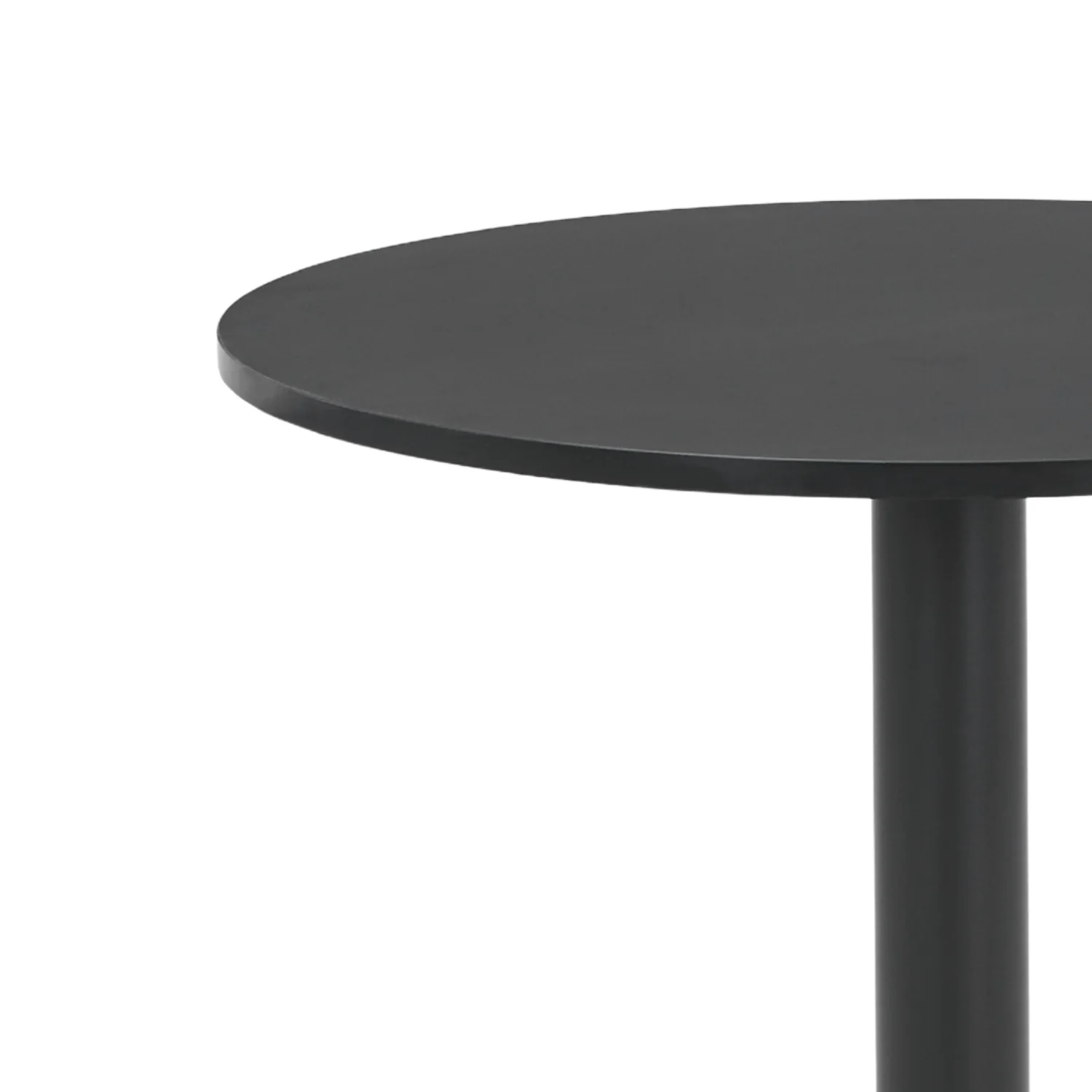 Lara table de café ronde noire Ø70 cm - Image 2