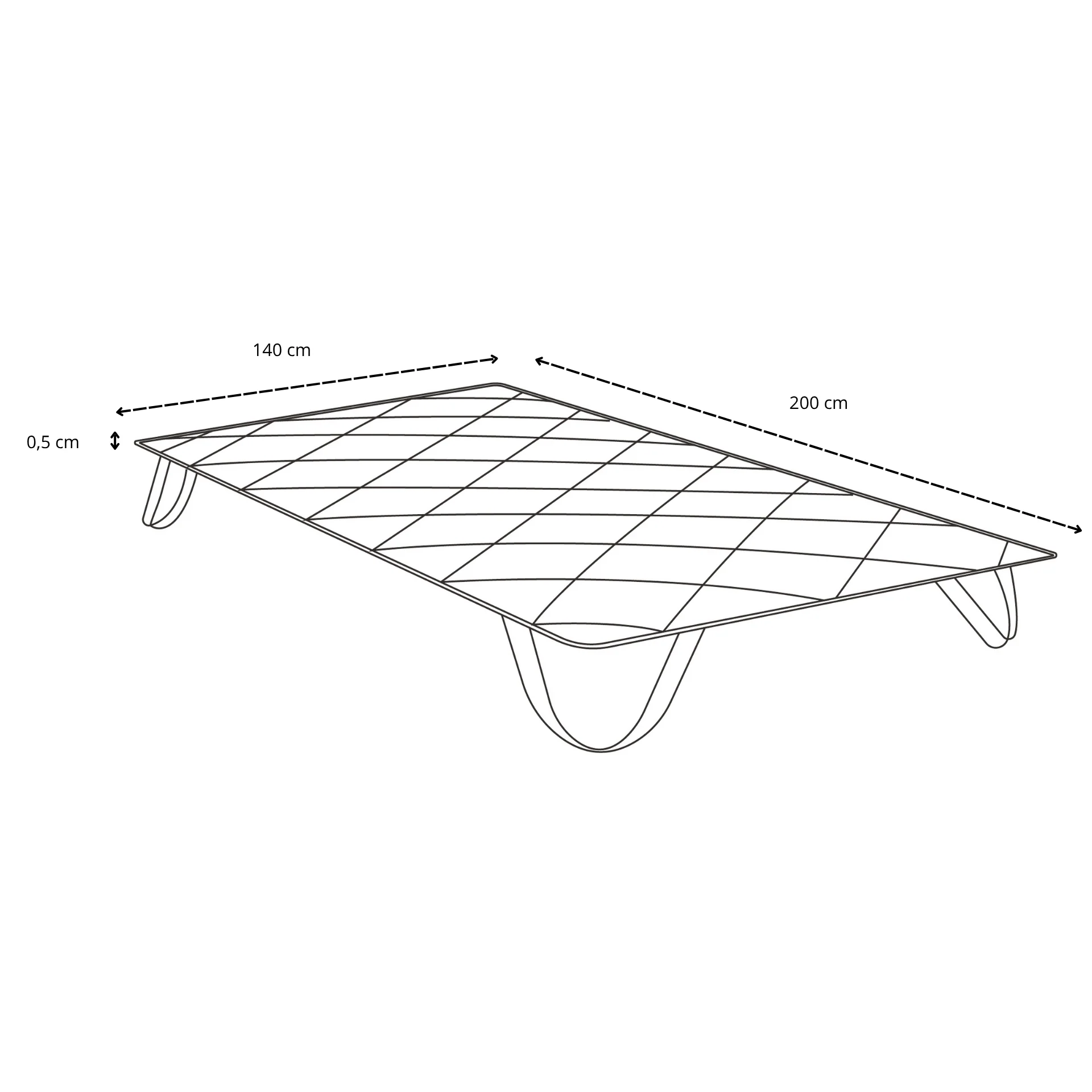 Leo protège-matelas blanc 140x200 cm - Image 7