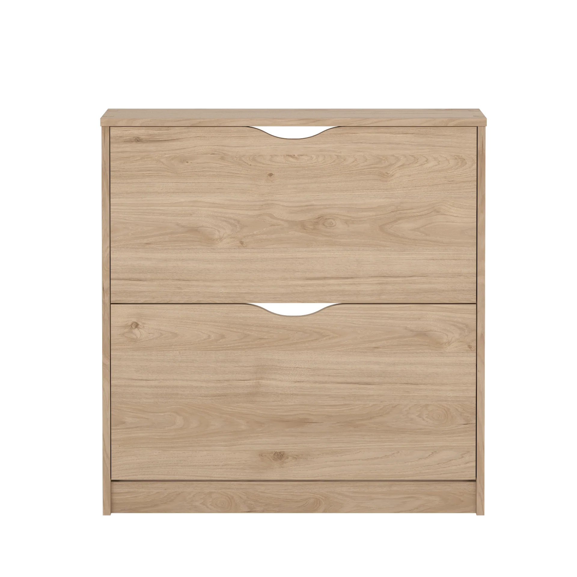 Livo meuble à chaussures avec 2 portes en aspect chêne - Image 4
