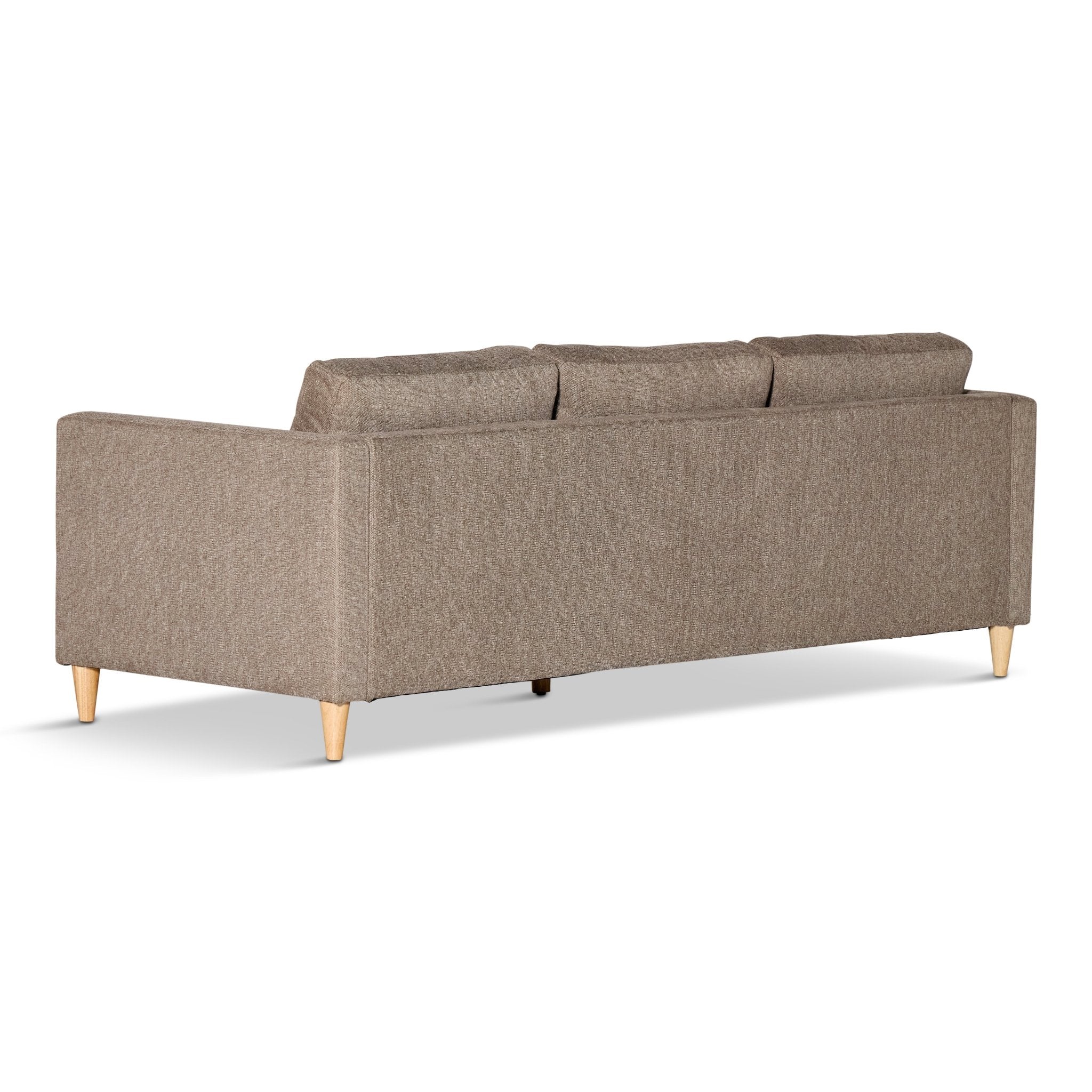 Lulu - Canapé chaise longue réversible droite et gauche en sable - L : 215 x P : 82 x H : 78 cm - Image 3