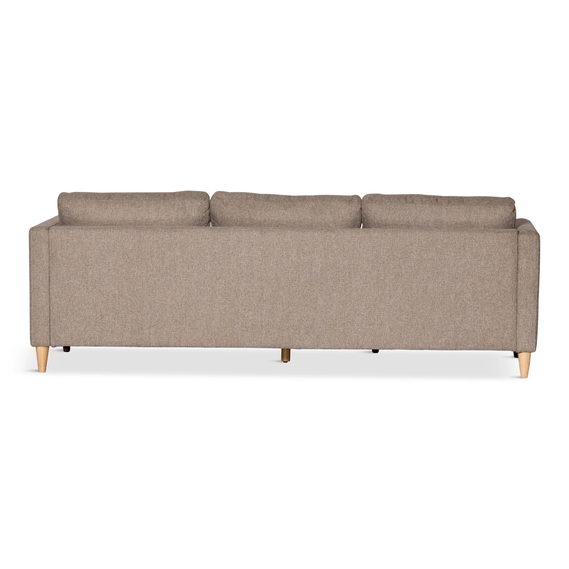 Lulu - Canapé chaise longue réversible droite et gauche en sable - L : 215 x P : 82 x H : 78 cm - Image 6