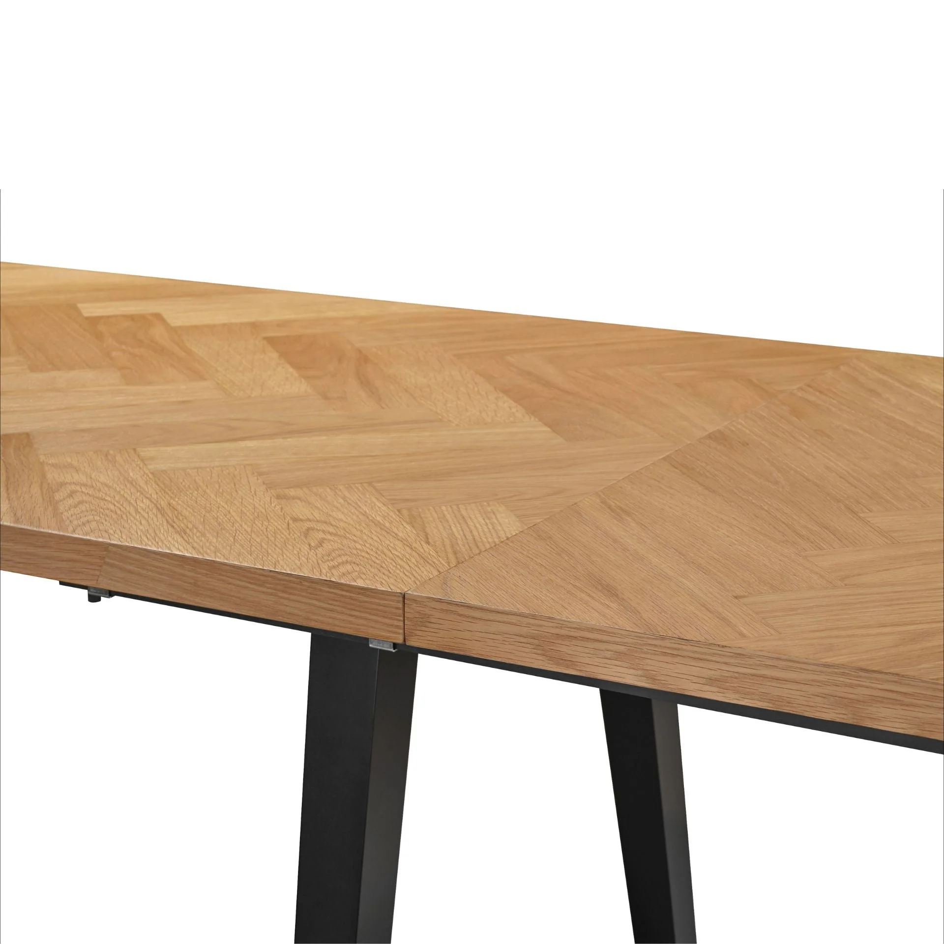 Madelina - Table 150 x 90 cm en placage de chêne laqué - Image 4
