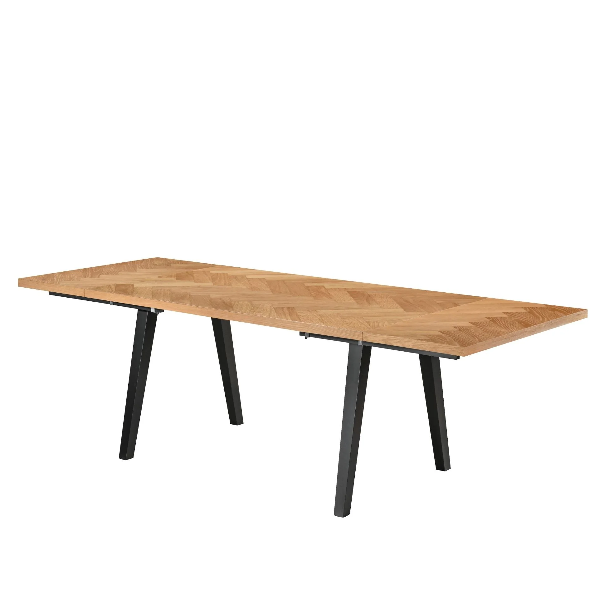 Madelina - Table 150 x 90 cm en placage de chêne laqué - Image 5