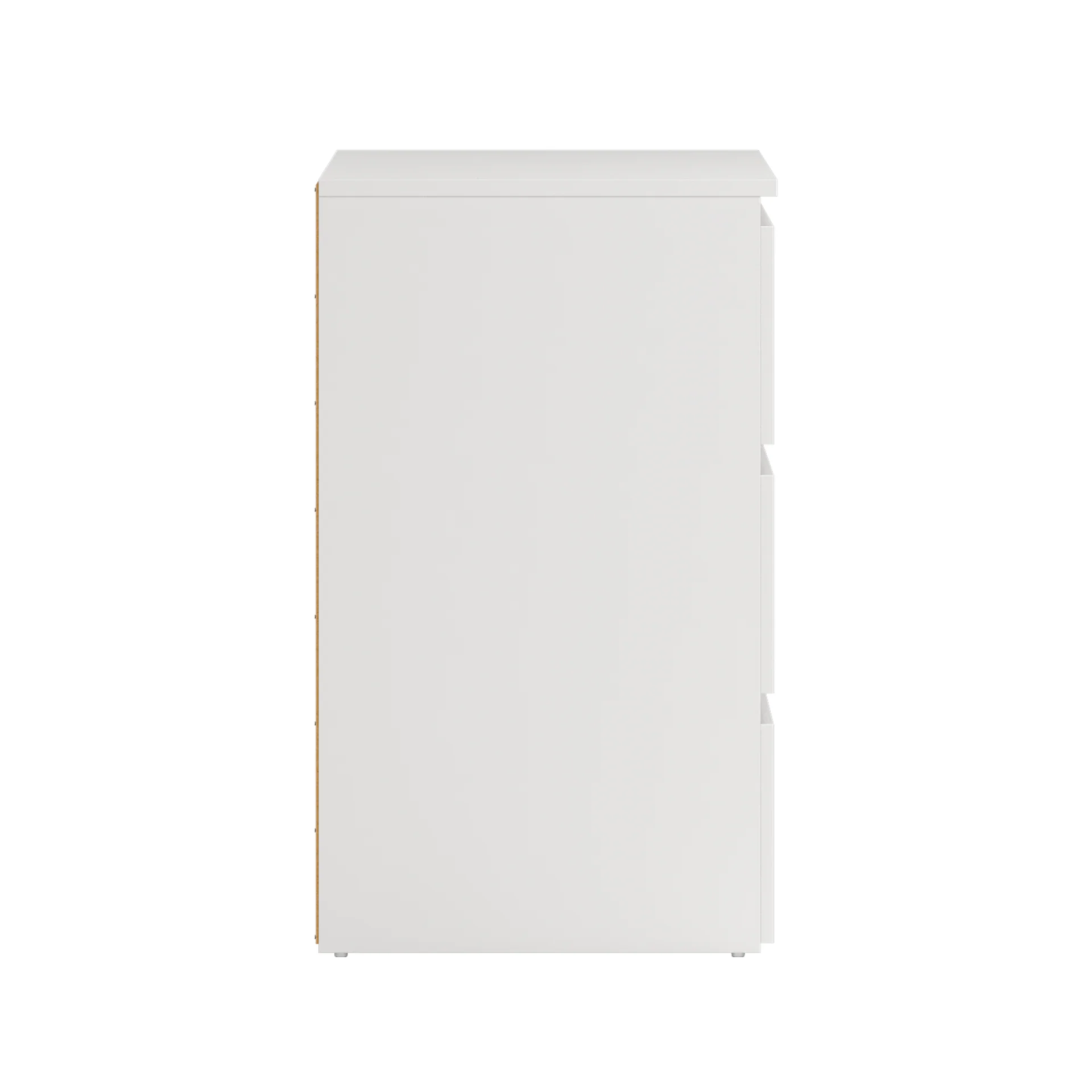 Maise commode 70x138x41 cm avec 6 tiroirs en blanc - Image 5