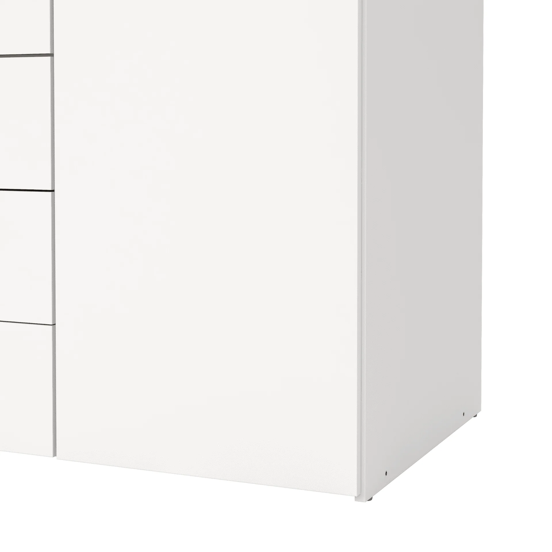 Malia armoire blanche 4 portes 3 tiroirs - Image 6