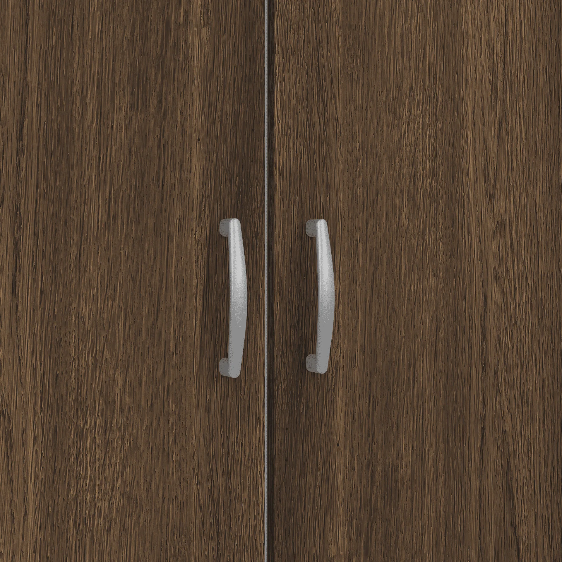 Malia armoire coloris chêne fumé 2 portes 3 tiroirs - Image 7