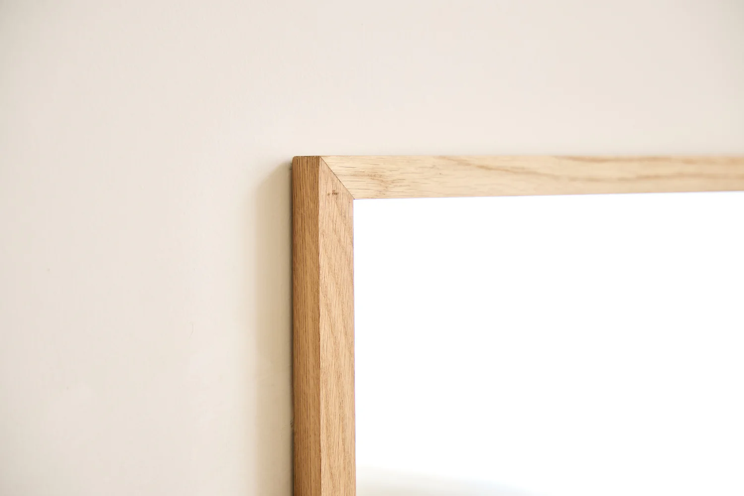 Miroir Elvira 120x50 cm avec cadre en bois de chêne - Image 9
