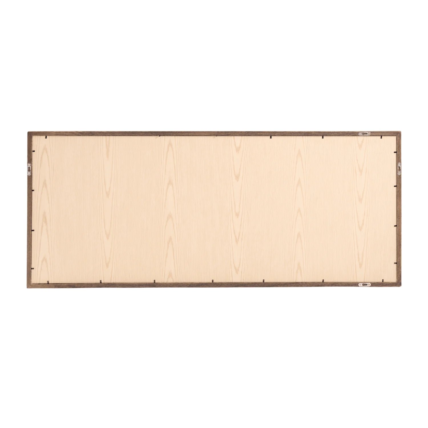 Miroir Elvira 120x50 cm avec cadre en bois en chêne fumé - Image 8