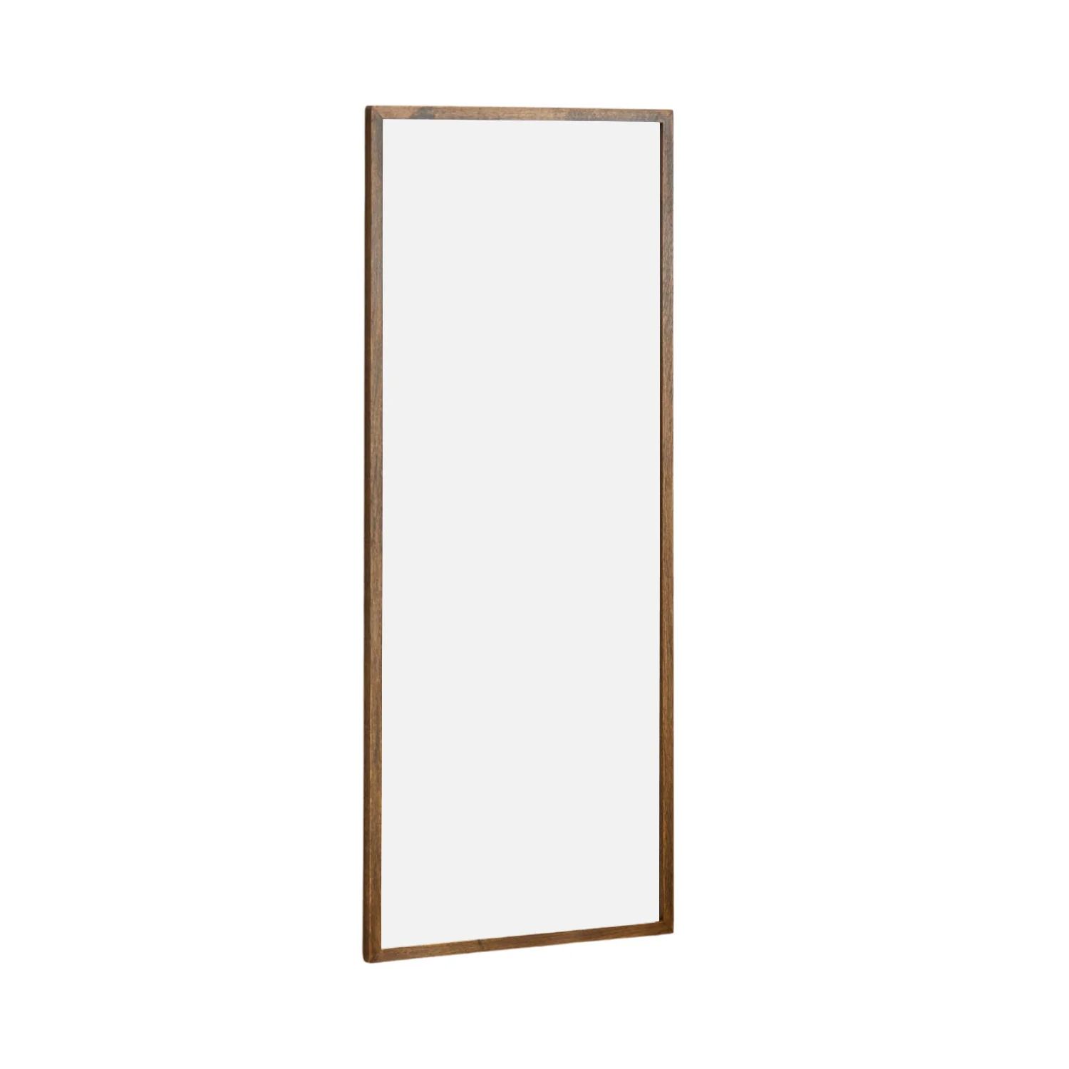 Miroir Elvira 120x50 cm avec cadre en bois en chêne fumé - Image 9