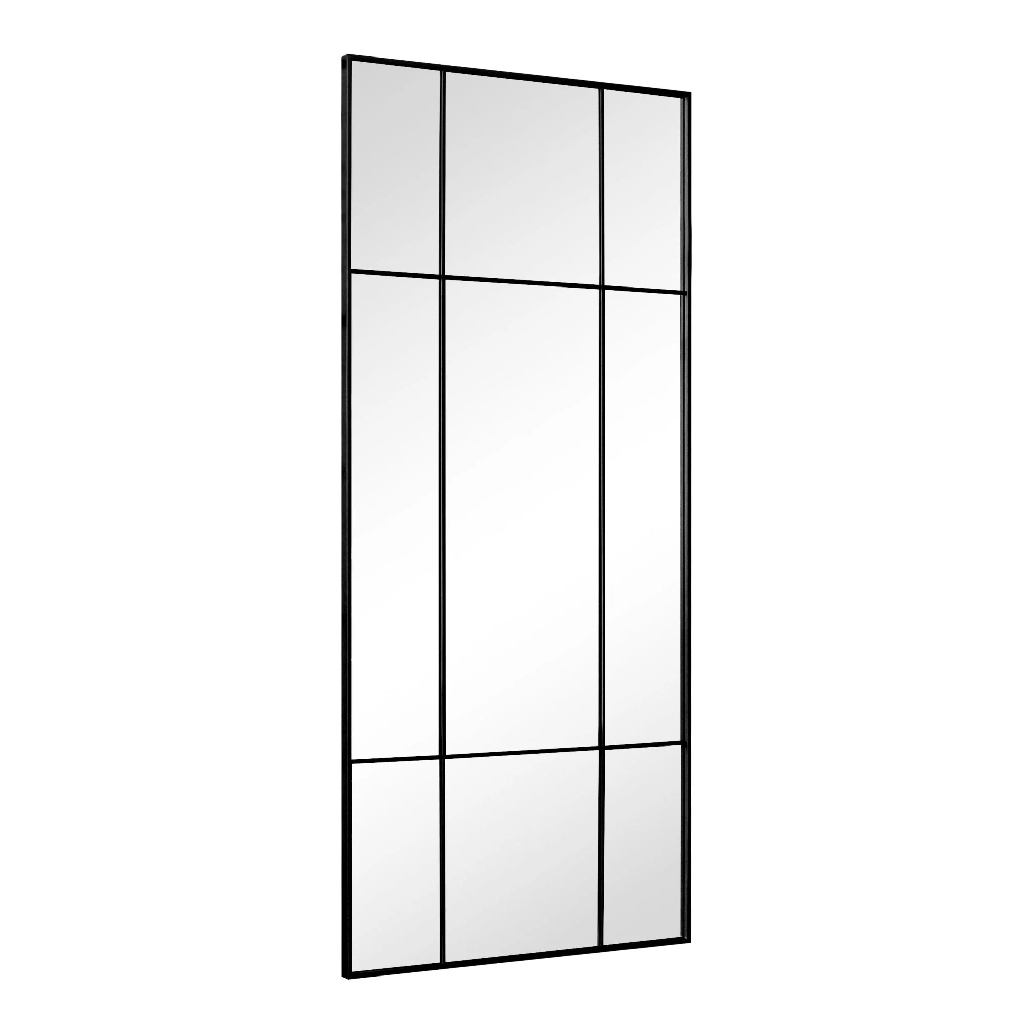 Miroir New York avec cadre noir 180 x 80 cm - Image 4