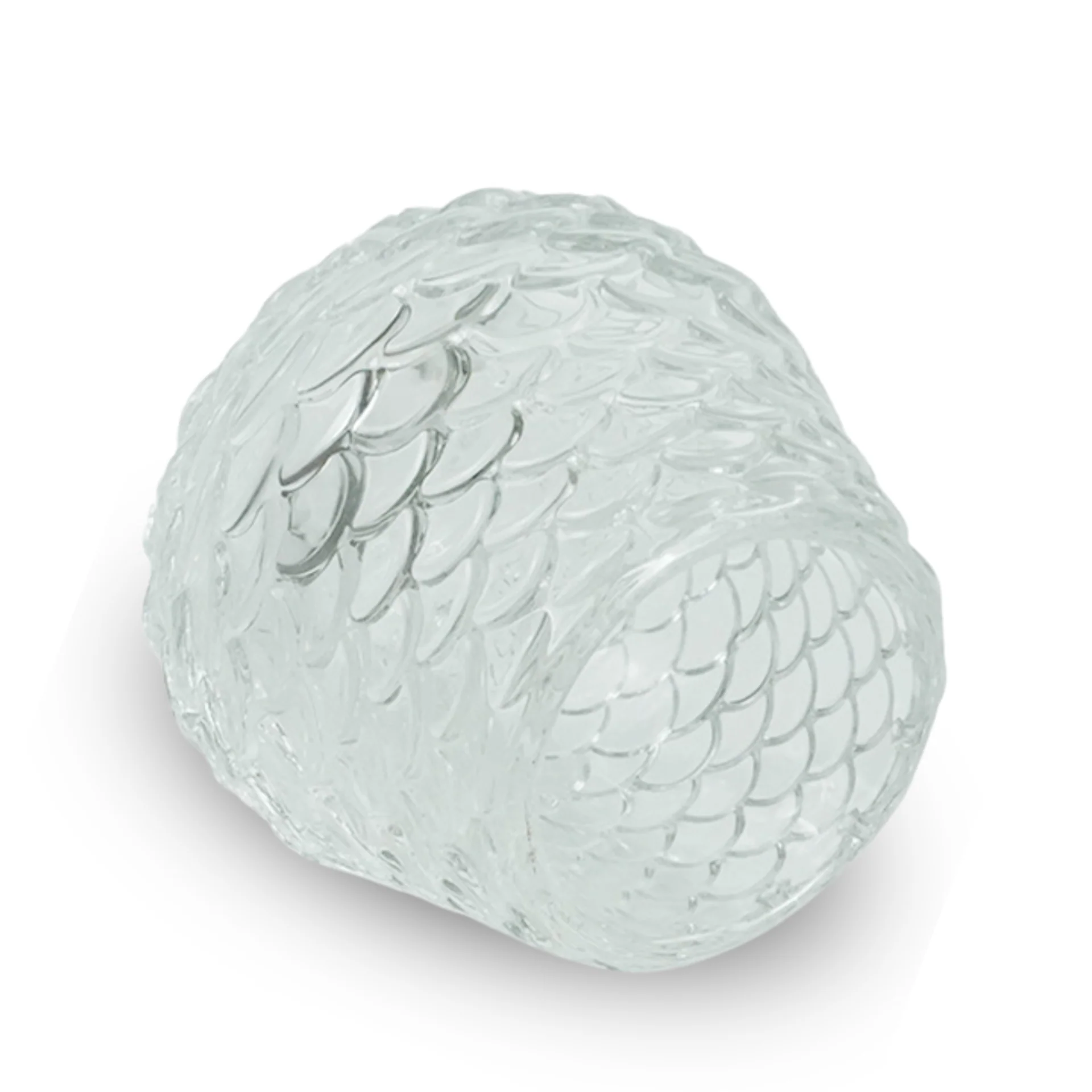 Naja porte-bougie en verre clair 7 cm - Image 2