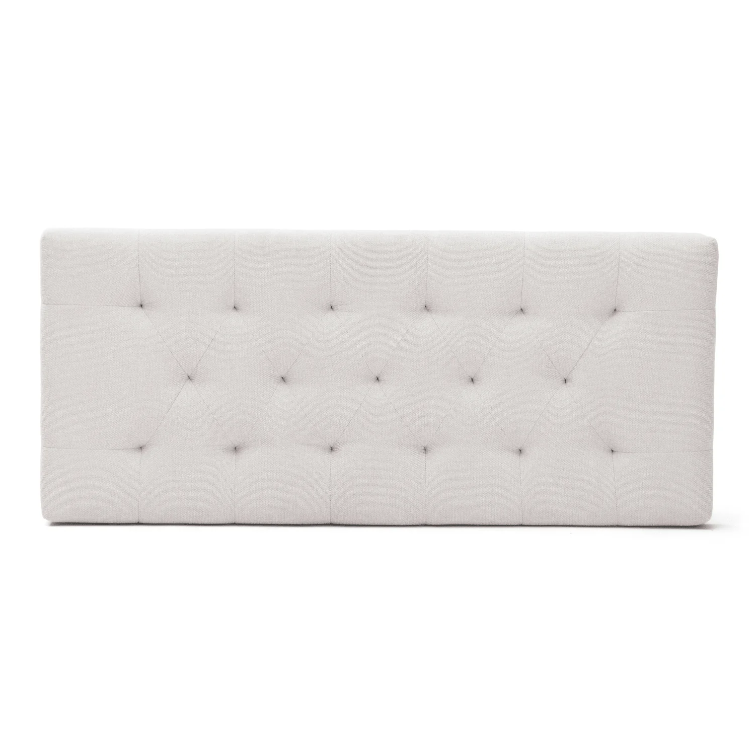 Nia Tête de lit 140x63 cm en textile beige - Image 5
