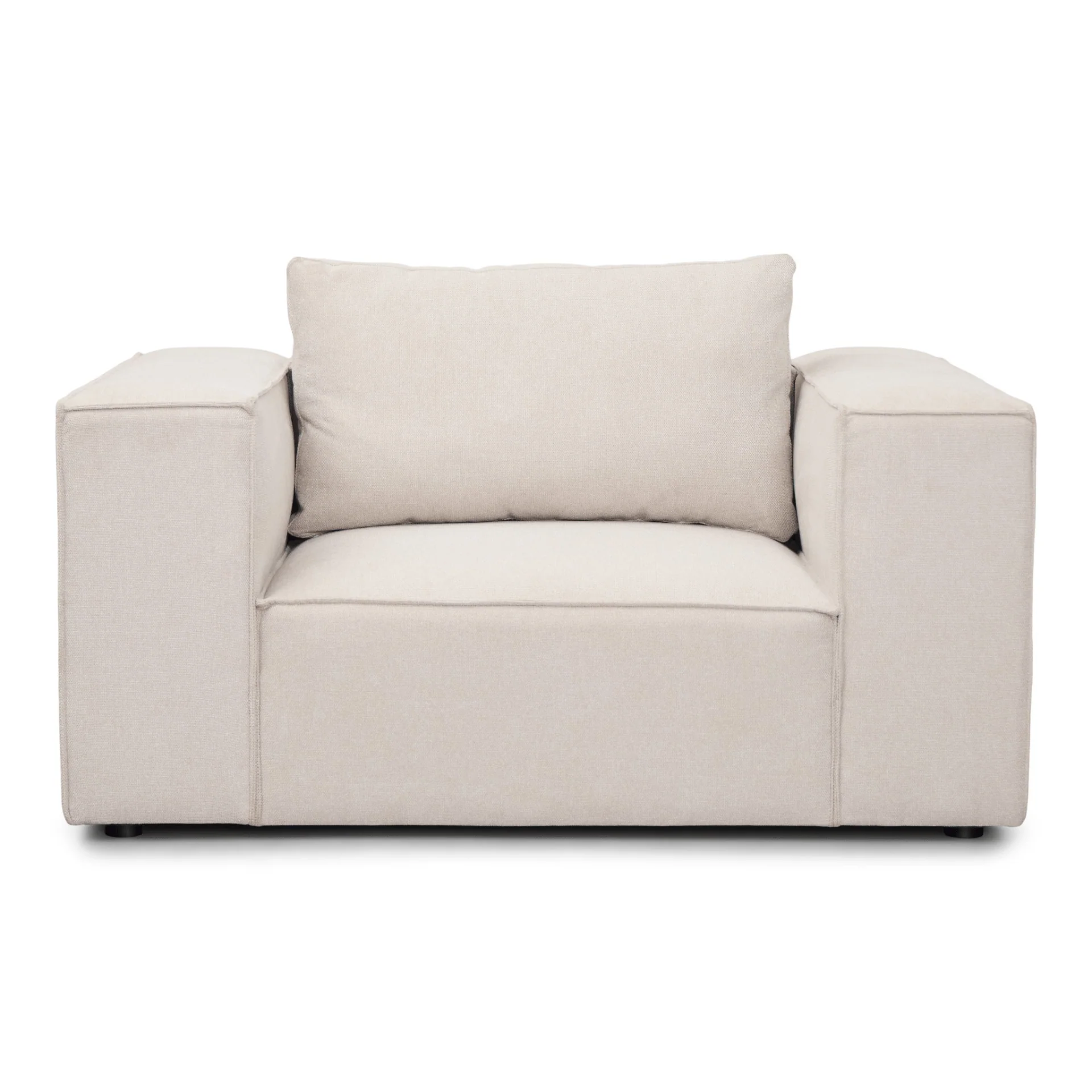Ollie coussin de dos beige L : 80 x l : 45 x P : 20 cm - Image 4