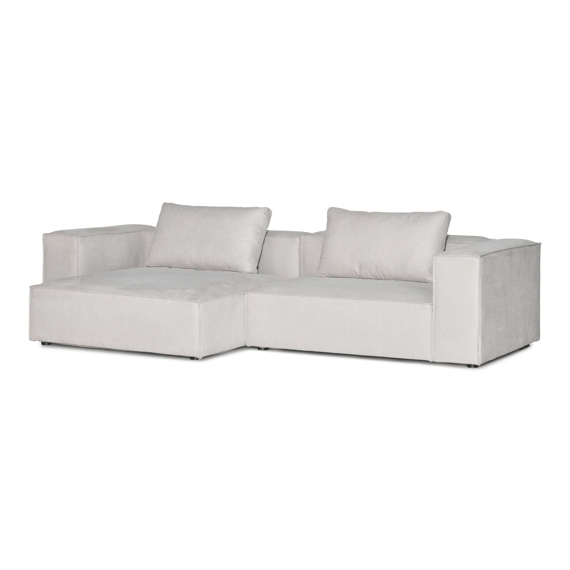 Ollie coussin de dos beige L : 80 x l : 45 x P : 20 cm - Image 5