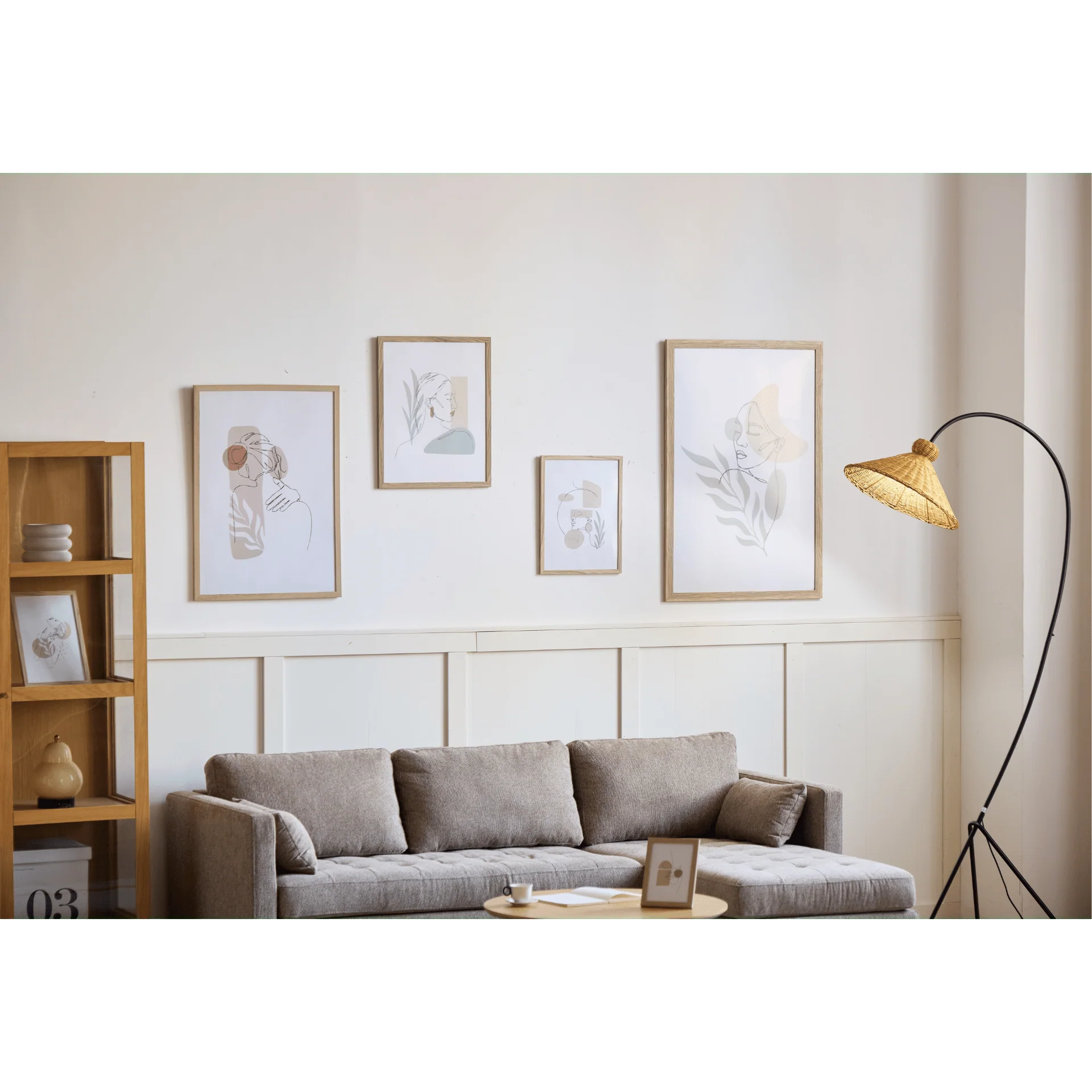 Paloma Cadre photo 60x90 cm bois - Image 5