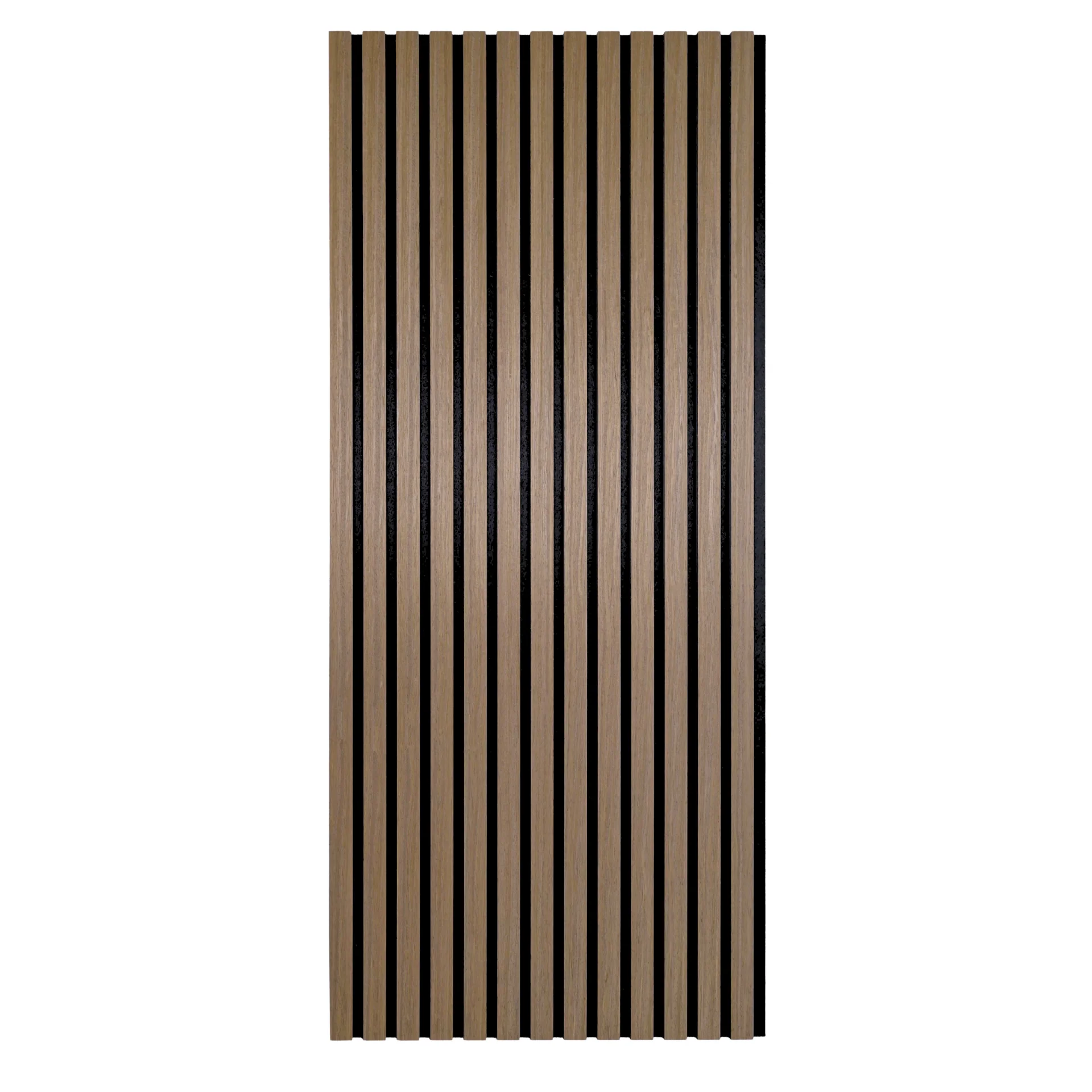 Panneau acoustique flexible en placage de chêne fumé 1200x520x18 mm - Image 3
