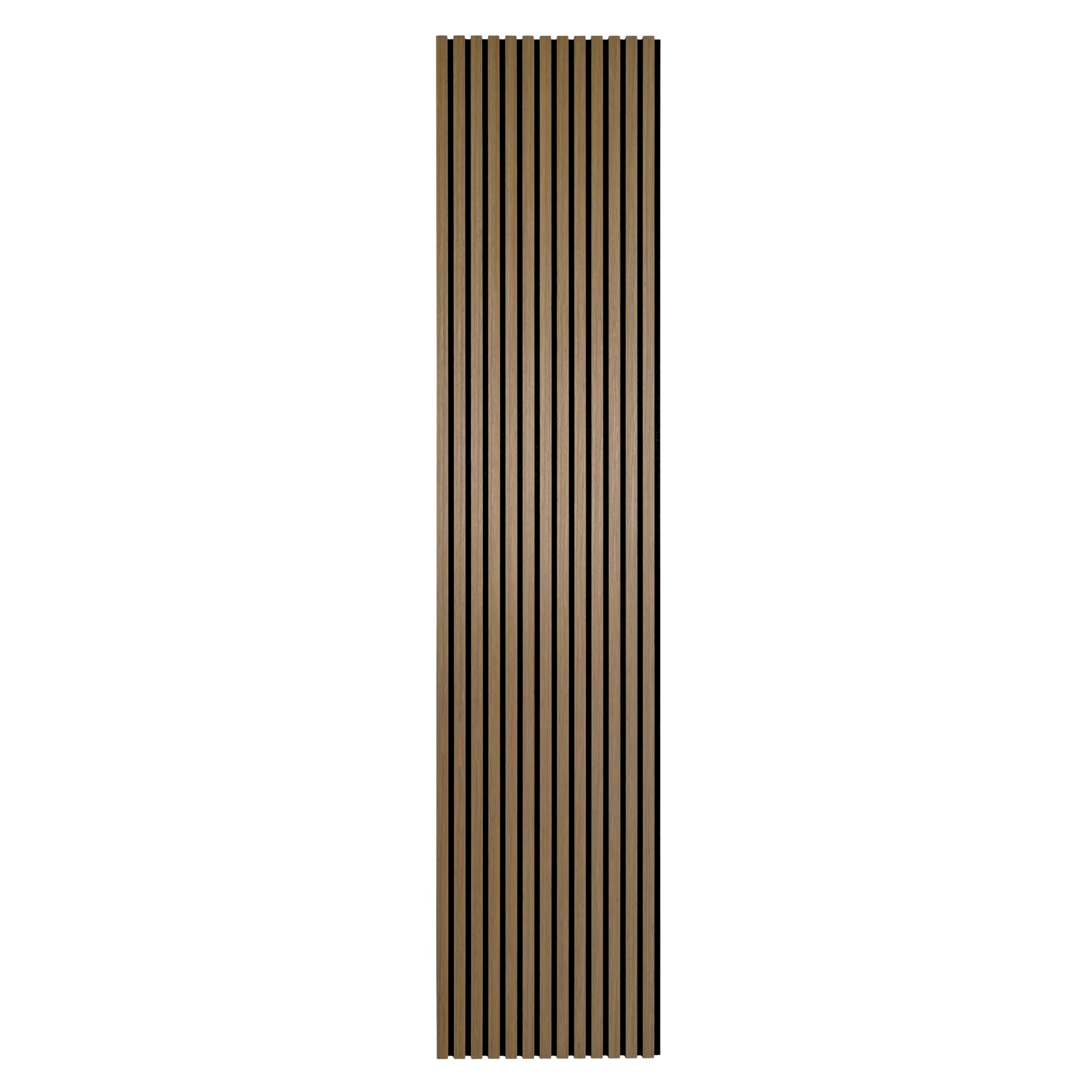 Panneau acoustique flexible en placage de chêne fumé 2600x520x18 mm - Image 3