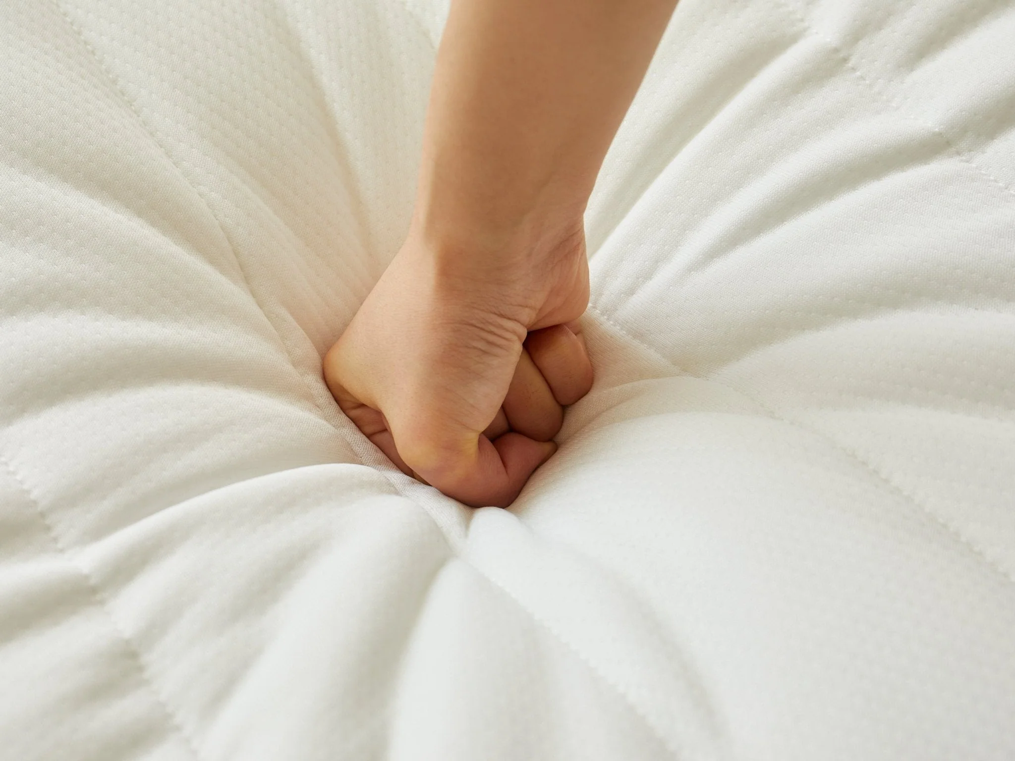 Premium Aksel surmatelas blanc en mousse à mémoire de forme 90x200x7 cm - Image 9
