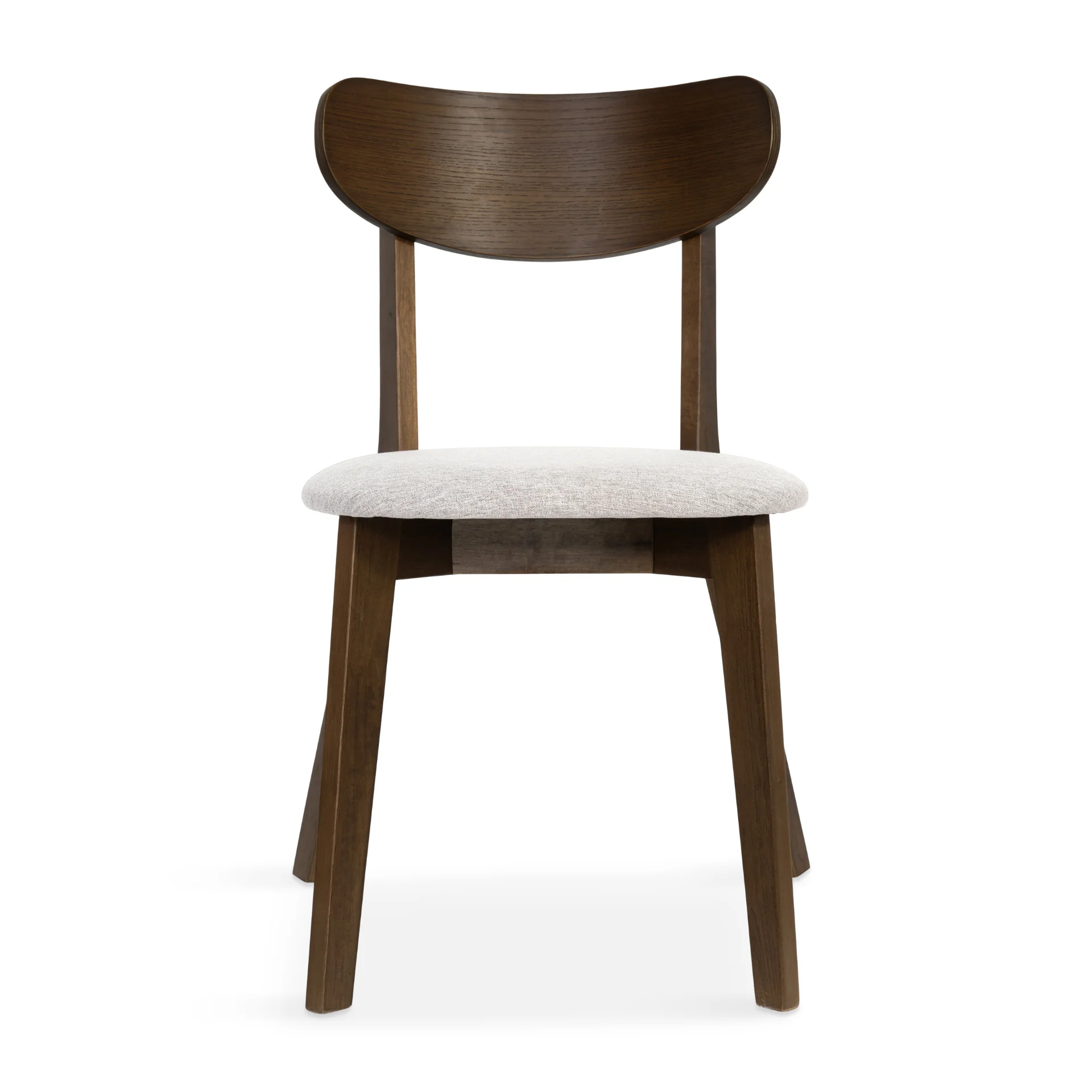 Rory chaise de salle à manger – Chaise en chêne fumé avec assise rembourrée - Image 6
