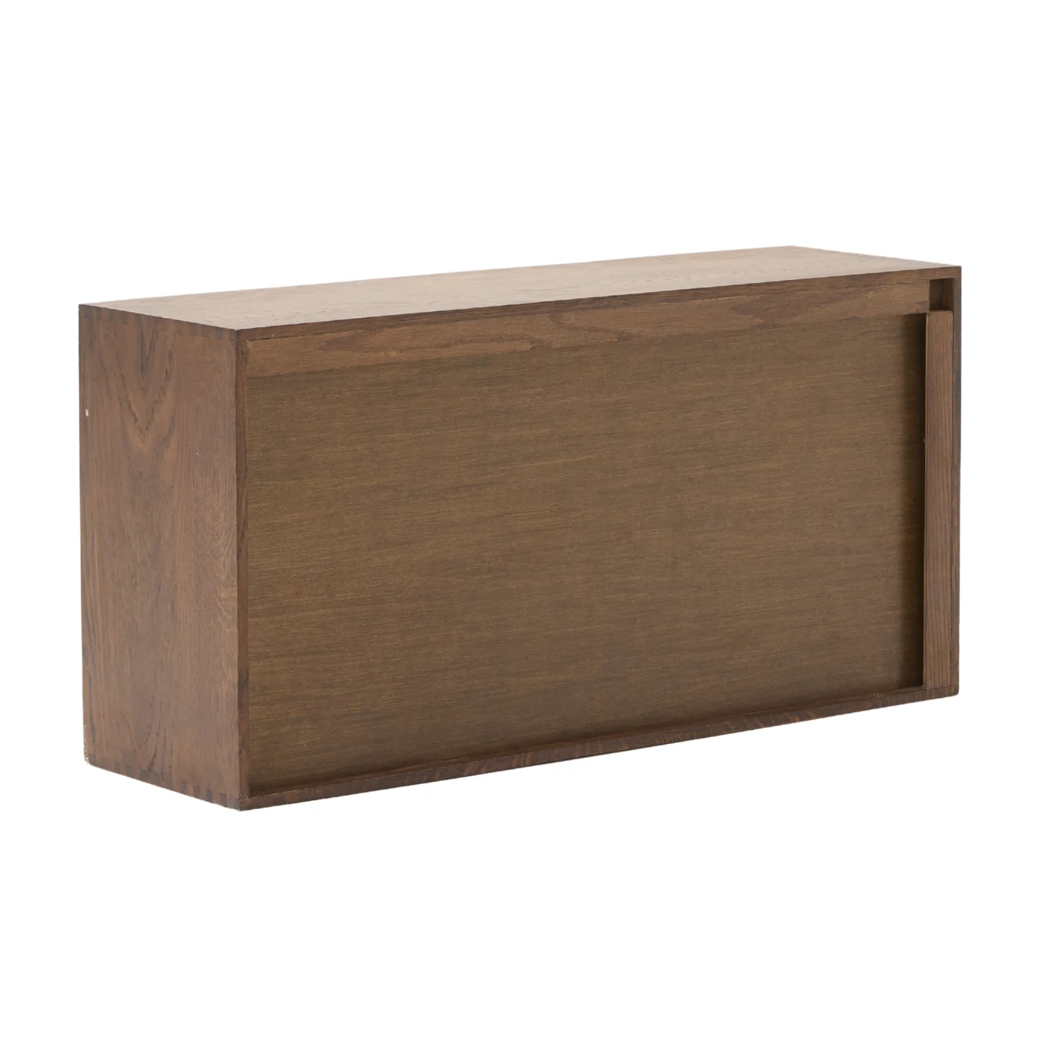 Rumi Etagère murale à trois compartiments 33x20x66 cm chêne fumé incl. supports muraux - Image 8