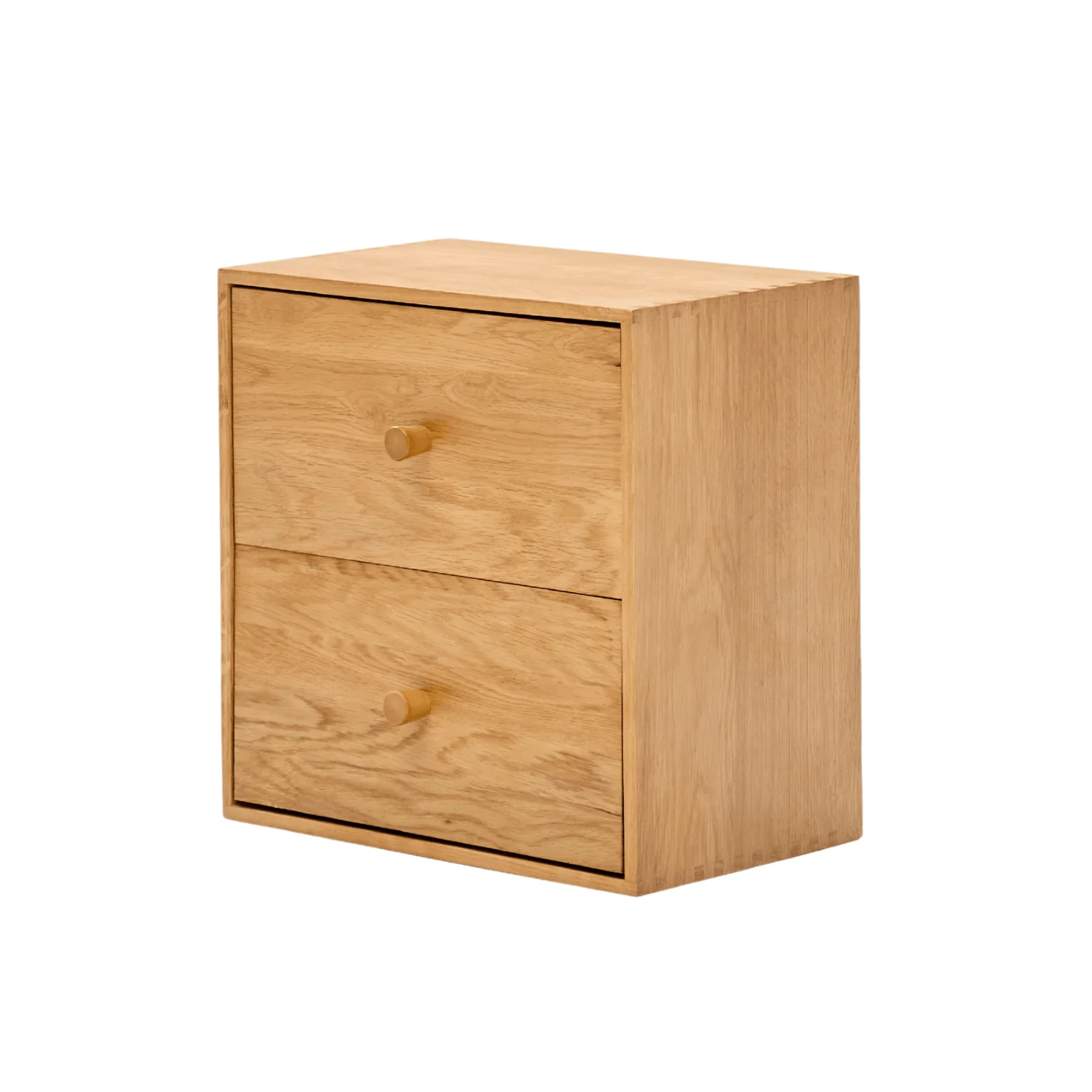 Rumi Etagère murale avec tiroirs 33x20x33 cm chêne incl. supports muraux - Image 10