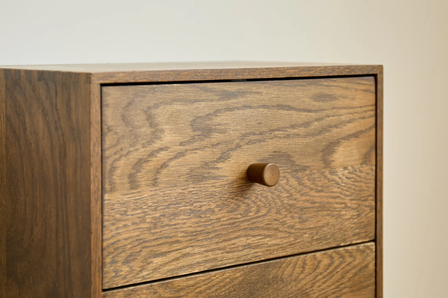 Rumi Etagère murale avec tiroirs 33x20x33 cm chêne fumé incl. supports muraux - Image 7