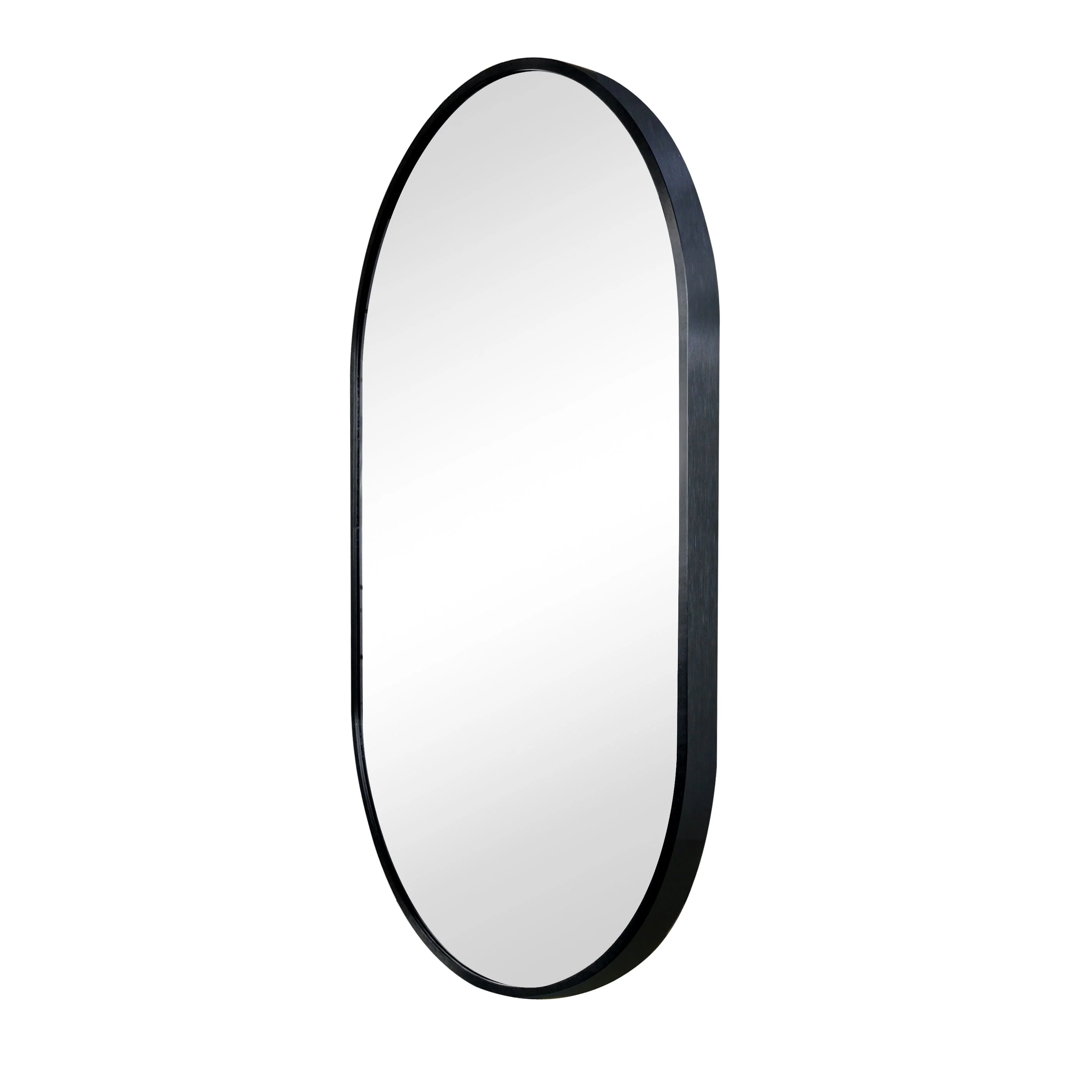 Sofie - Miroir ovale avec cadre noir 50 x 80 cm - Image 3
