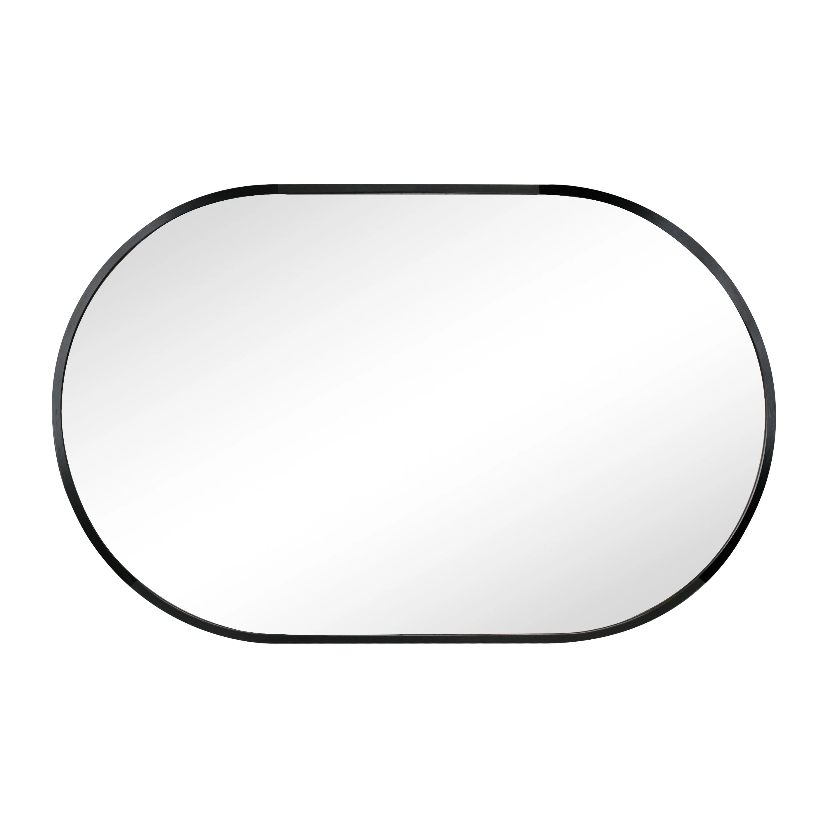 Sofie - Miroir ovale avec cadre noir 50 x 80 cm - Image 5