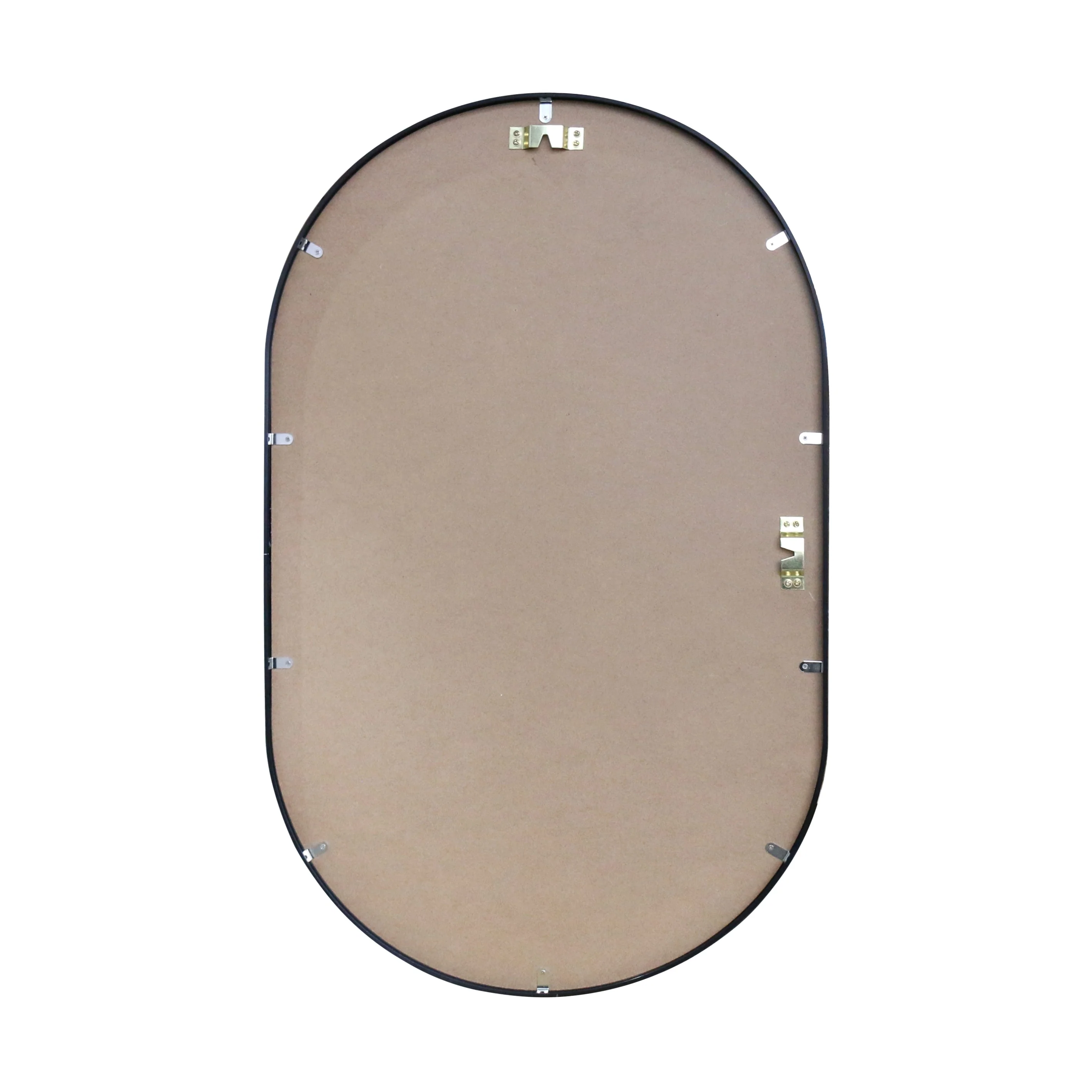 Sofie - Miroir ovale avec cadre noir 50 x 80 cm - Image 6