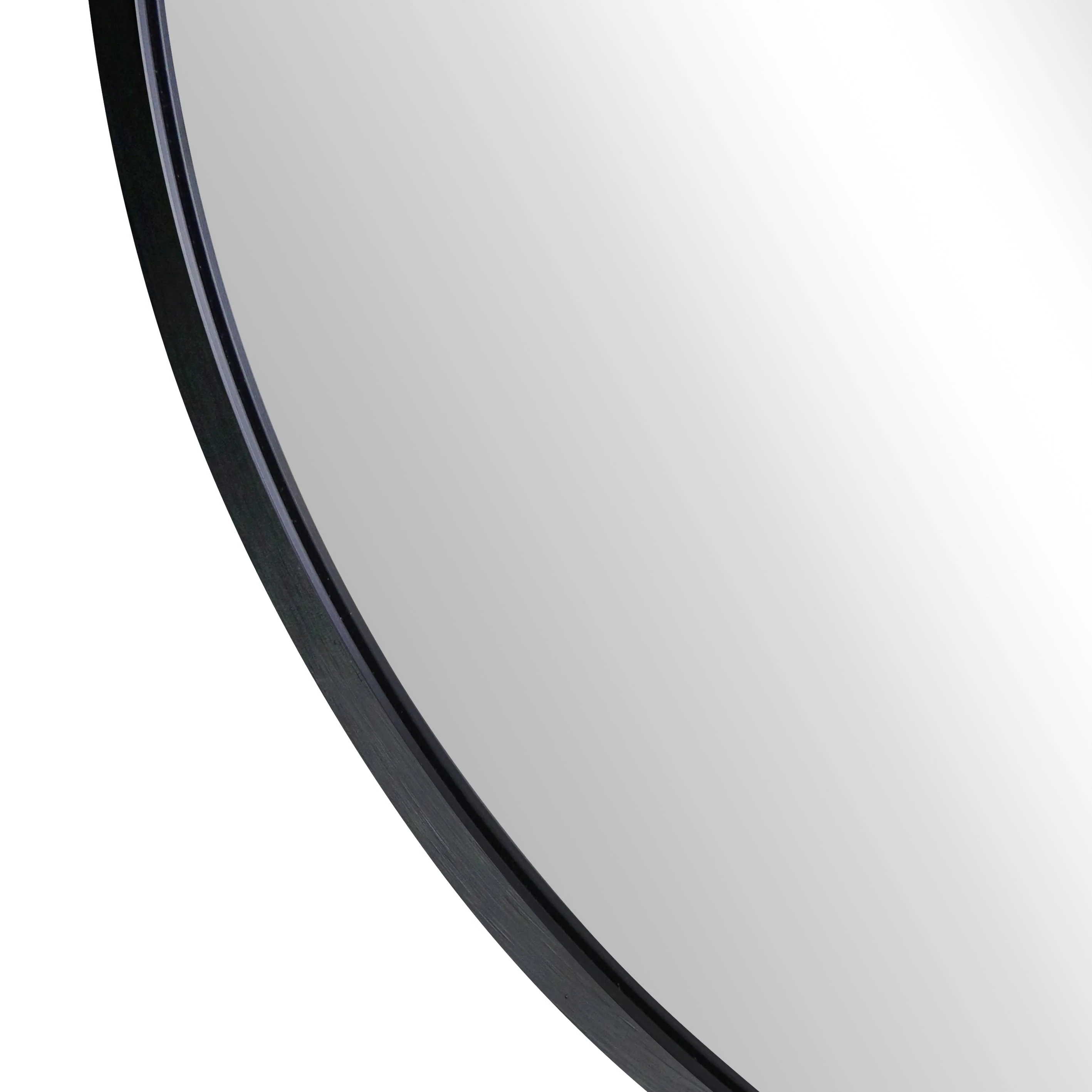Sofie - Miroir ovale avec cadre noir 50 x 80 cm - Image 7