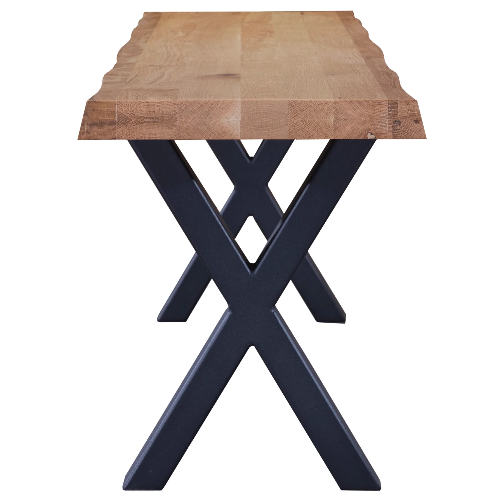 Susan - Banc de salle à manger en chêne huilé - Image 3