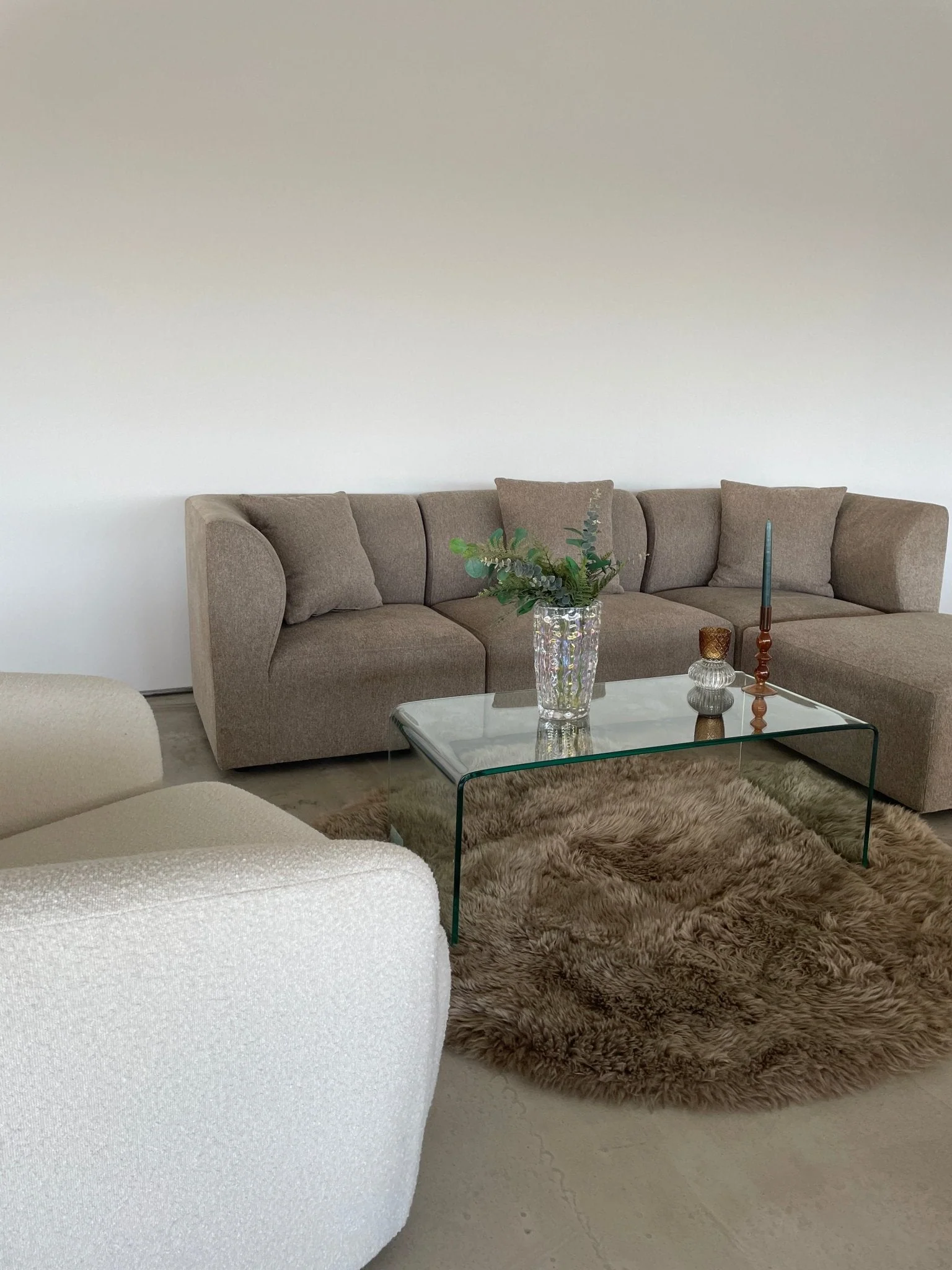 Table basse en verre Nicole 95x45x35 cm - Image 3