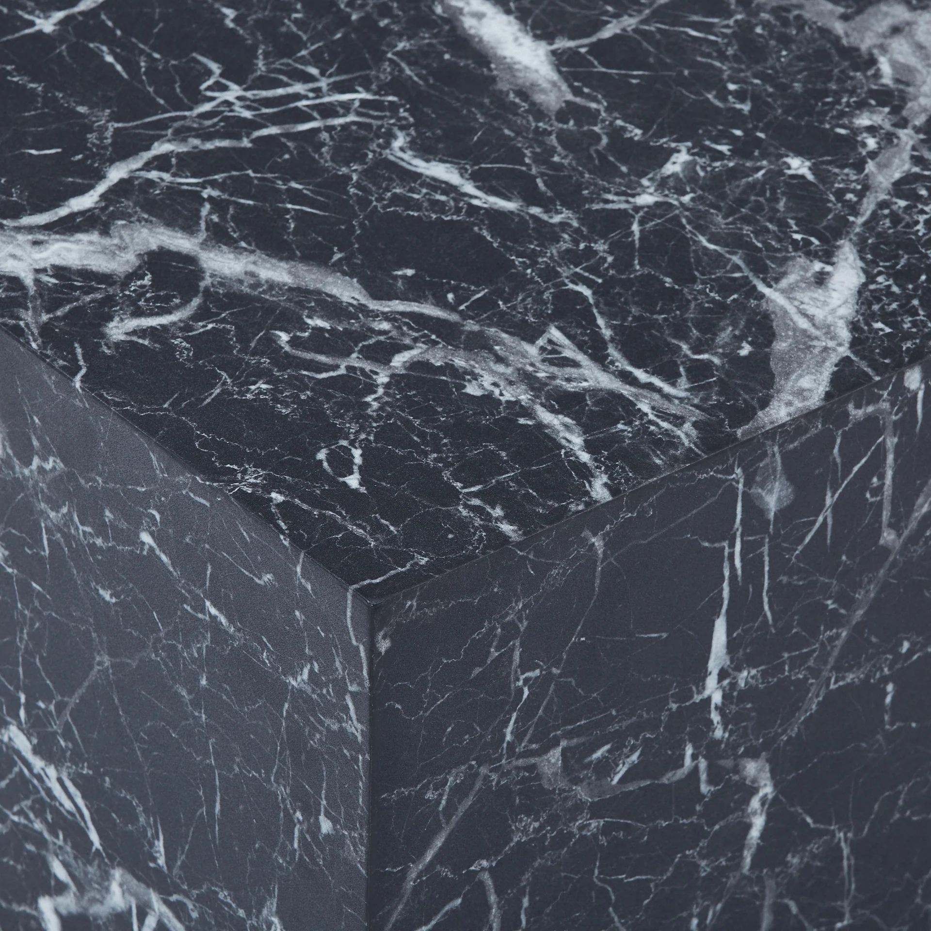 Maxine Table basse noir aspect marbre 90x50 cm - Image 7