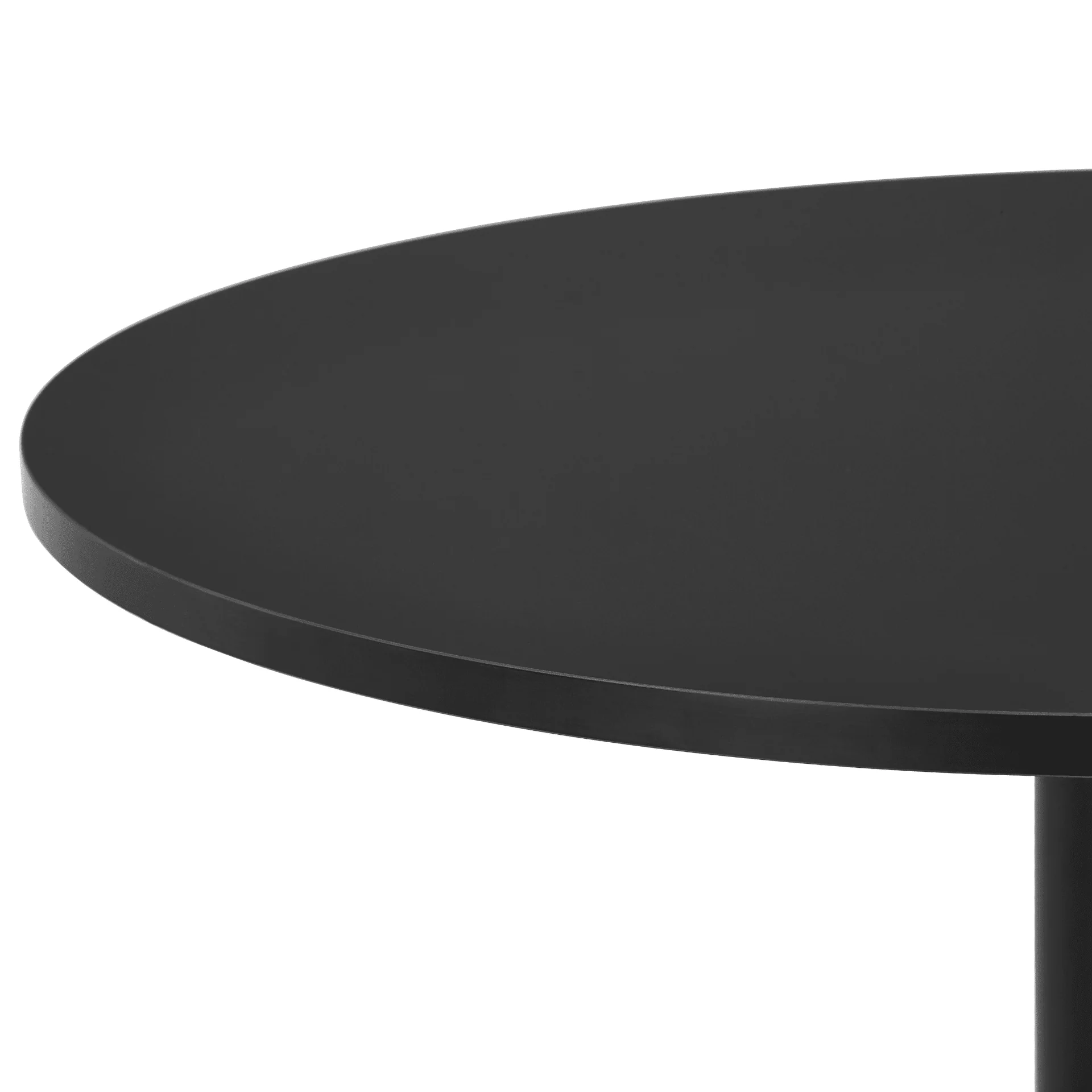 Table de bar Alya en noire Ø70 cm - Image 5