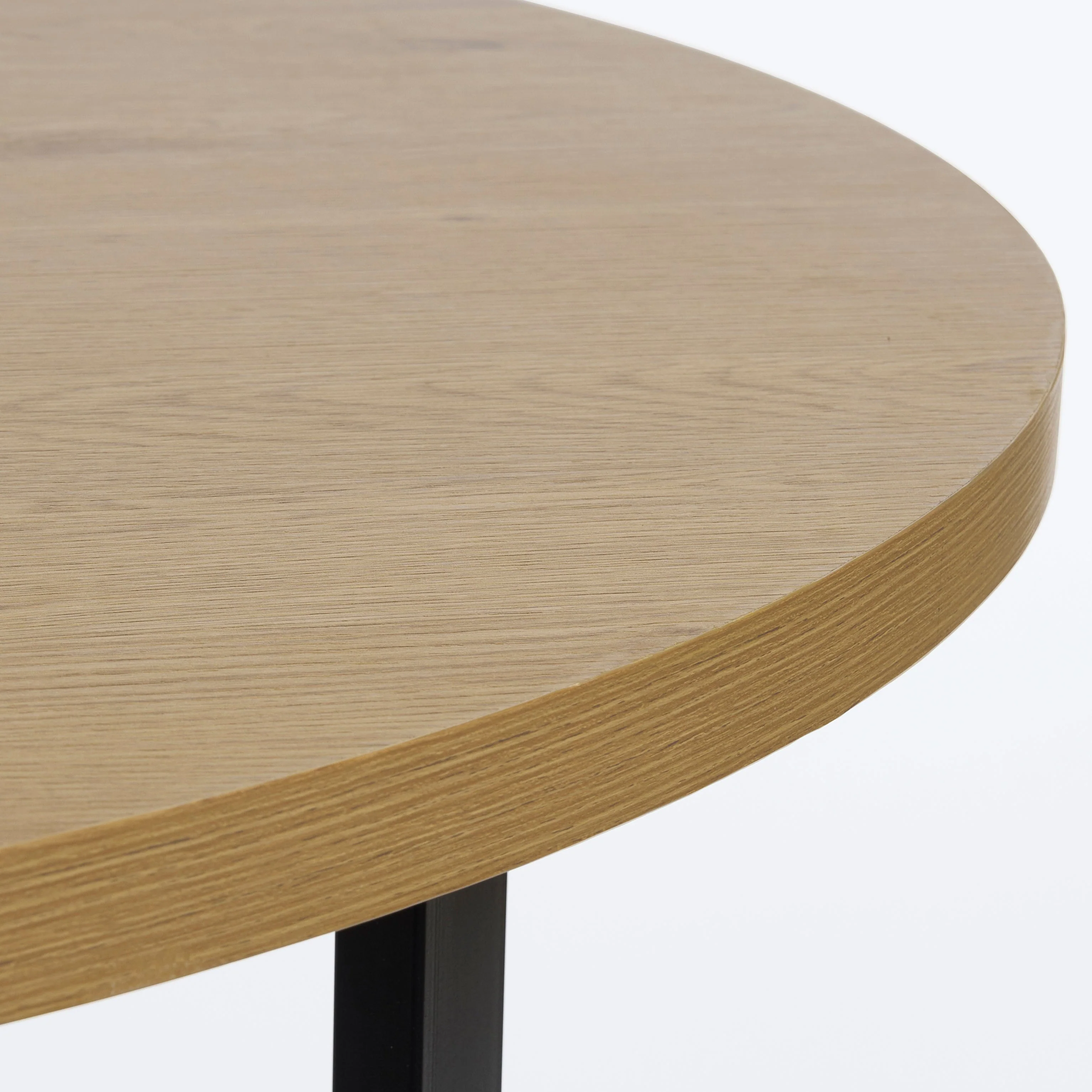 Table de salle à manger Lugo aspect chêne Ø120 CM - Image 5