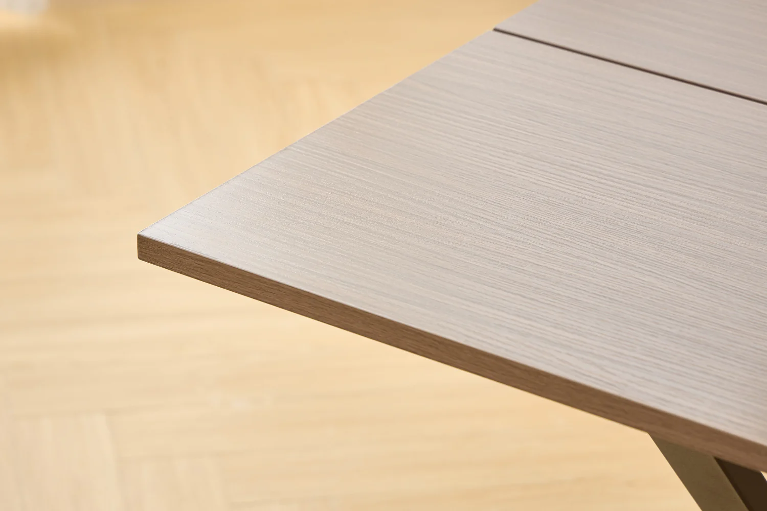 Marly Table Plank en placage chêne fumé 150x80x75 cm - Image 7