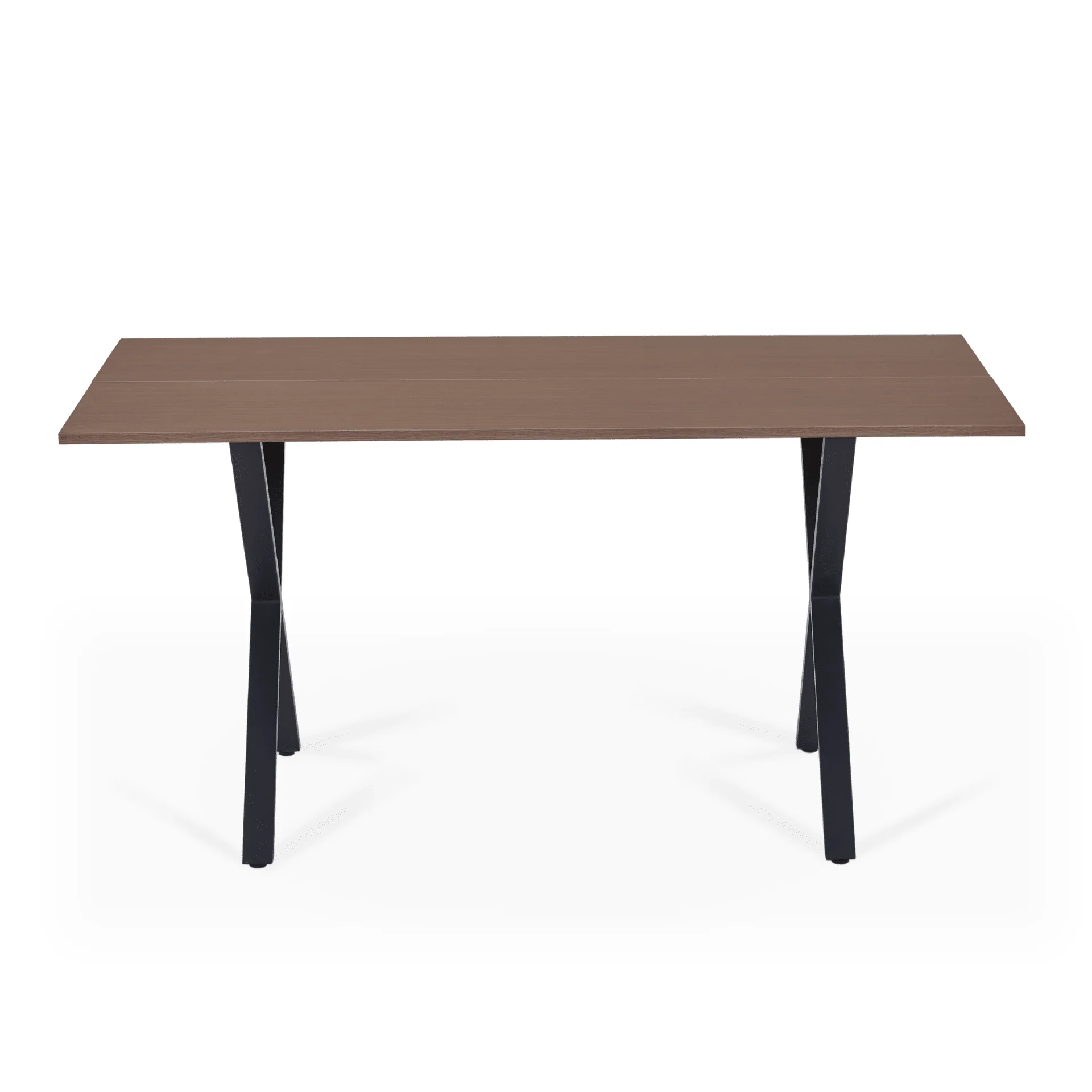 Marly Table Plank en placage chêne fumé 150x80x75 cm - Image 9