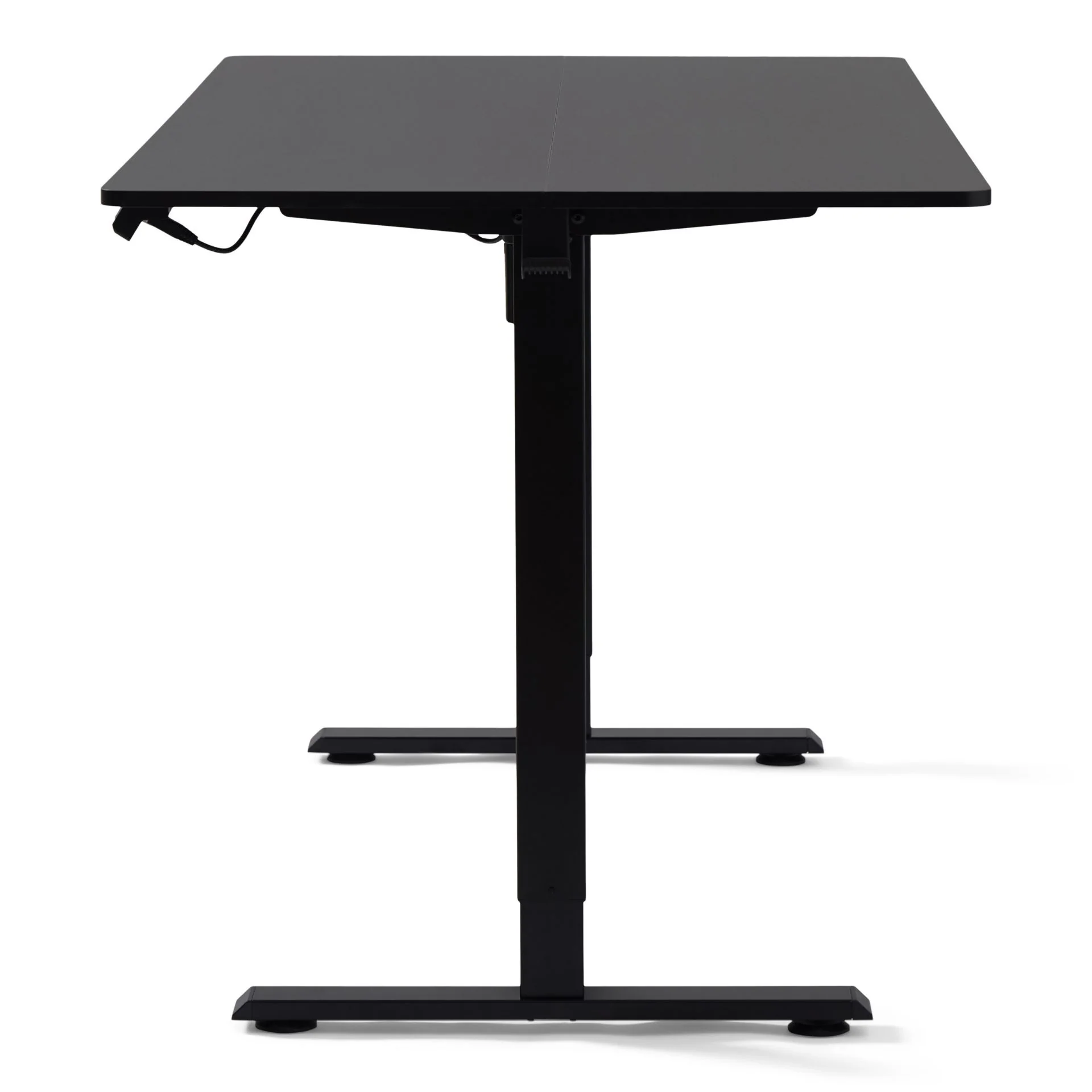 Table réglable en hauteur Damian 160x80 cm en noir - Image 6
