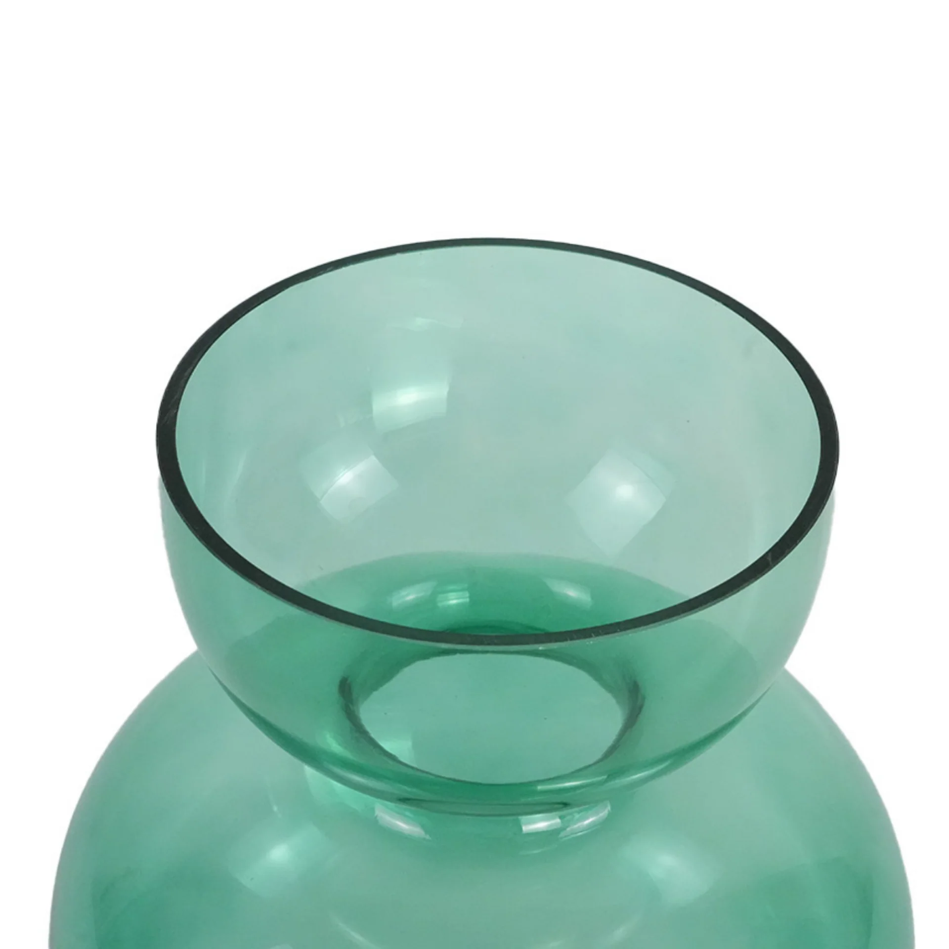 Vase en verre Hazel verte 25 cm - Image 3