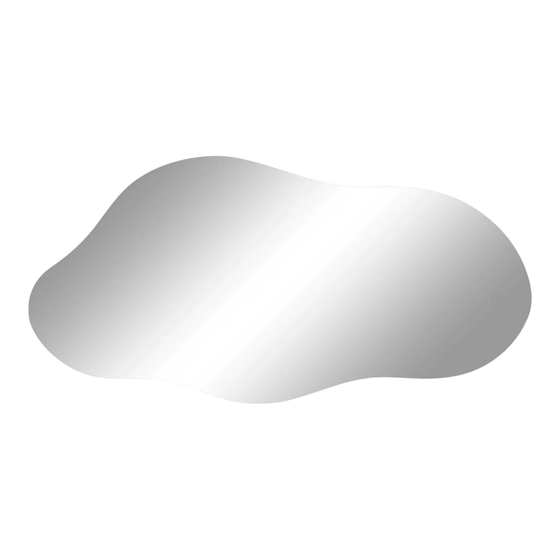 Zoey - Miroir organique sans cadre 100 x 50 cm - Image 5
