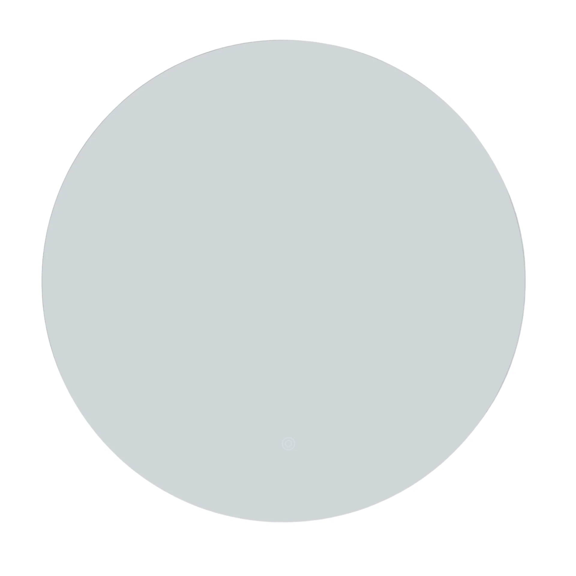 Zola miroir rond avec éclairage LED 80 cm